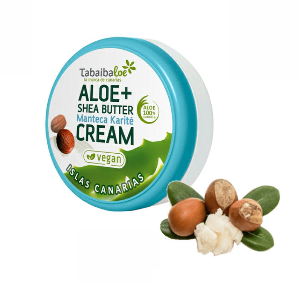 Körpercreme Tabaibaloe Vegan - Aloe Vera +Shea Butter Gesichts- und Körpercreme