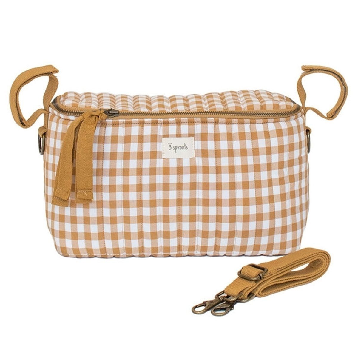 3 Sprouts Kinderwagen-Tasche vielseitige Wickeltasche mit 6 Fächern 32 x 14 x 19 cm