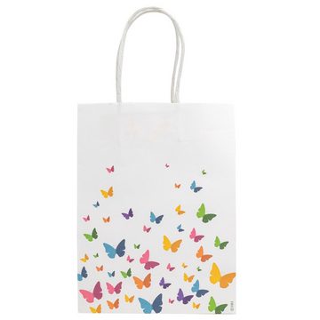 Idena Tragetasche Idena Geschenktasche Butterfly 15x20cm FSC-Mix