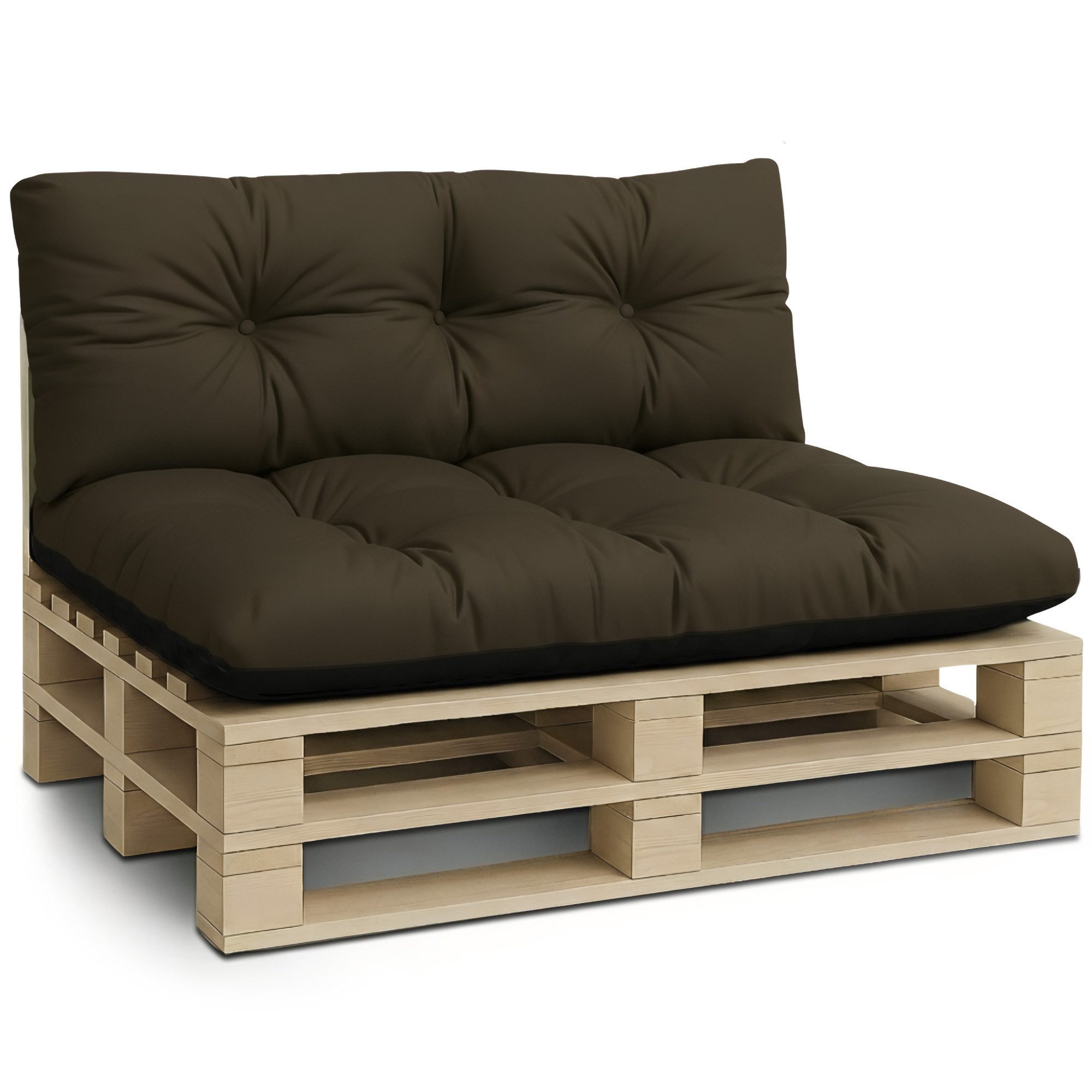 Amazinggirl Palettenkissen Outdoor Kissen Auflagen für Paletten Europaletten und Palettensofa
