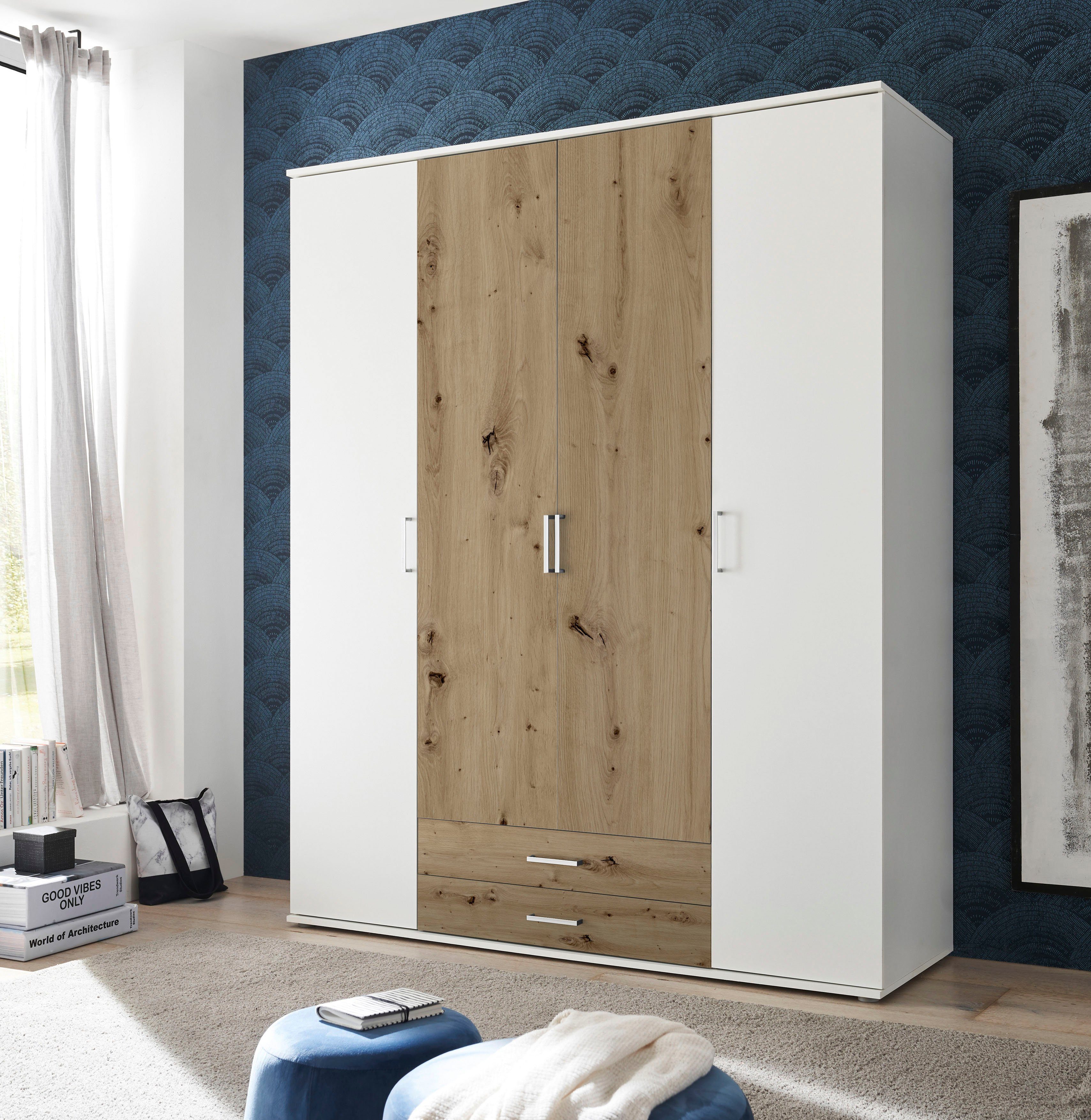 Schlafkontor Kleiderschrank "Marburg Bestseller Schrank Garderobe mit Schub günstig online kaufen