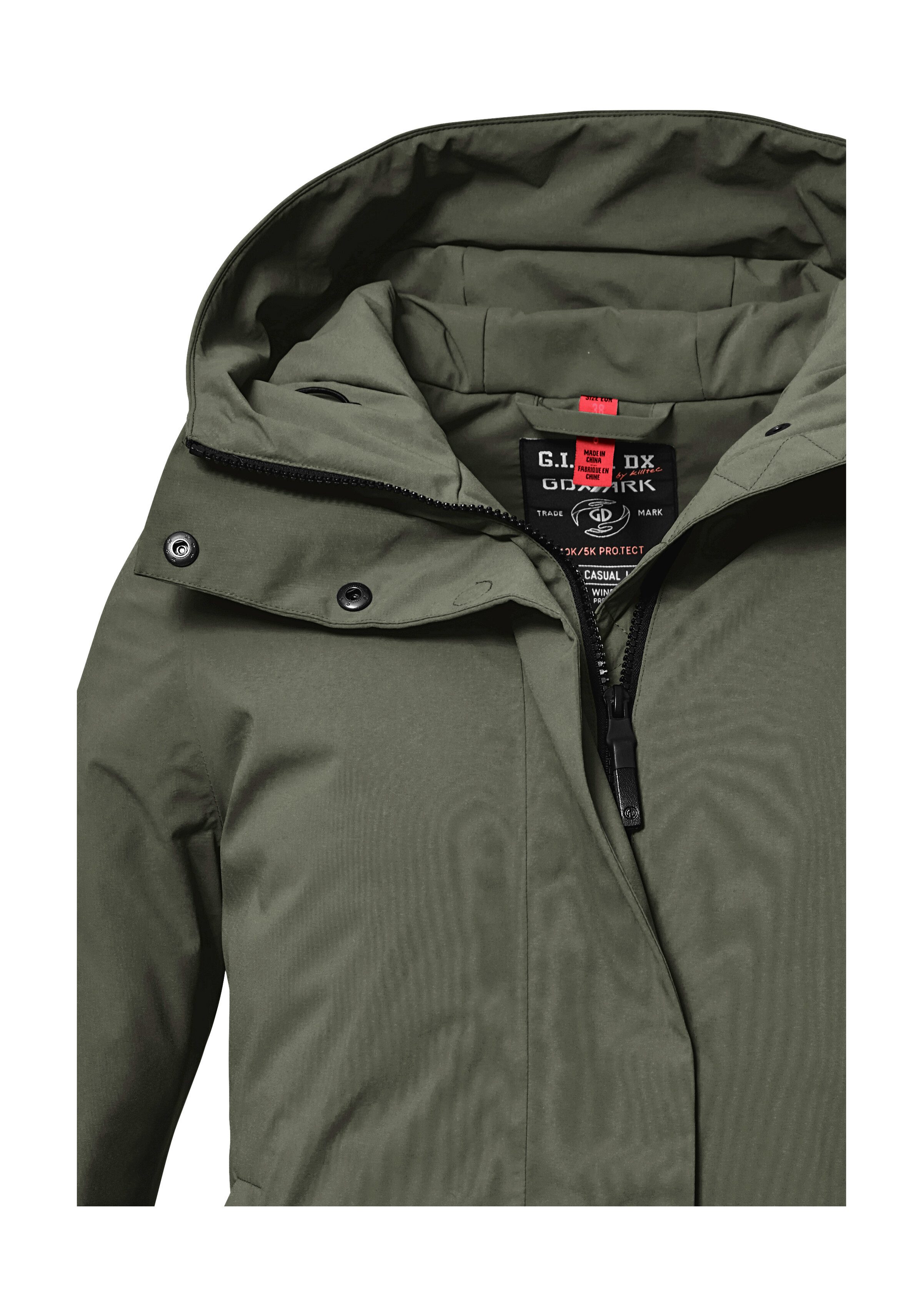 G.I.G.A. DX by killtec Parka GW 73 WMN PRK Wasserdichter, atmungsaktiver Damenparka mit Teflon EcoElite™