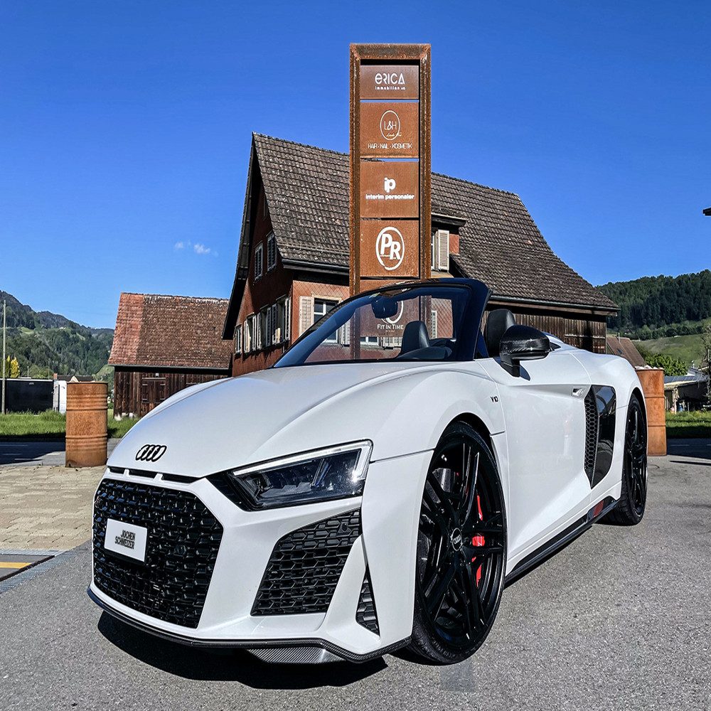 Jochen Schweizer Erlebnisgutschein Audi R8 Spyder V10 Performance fahren St. Gallen (3 Std), Fahrspaß hoch 10!