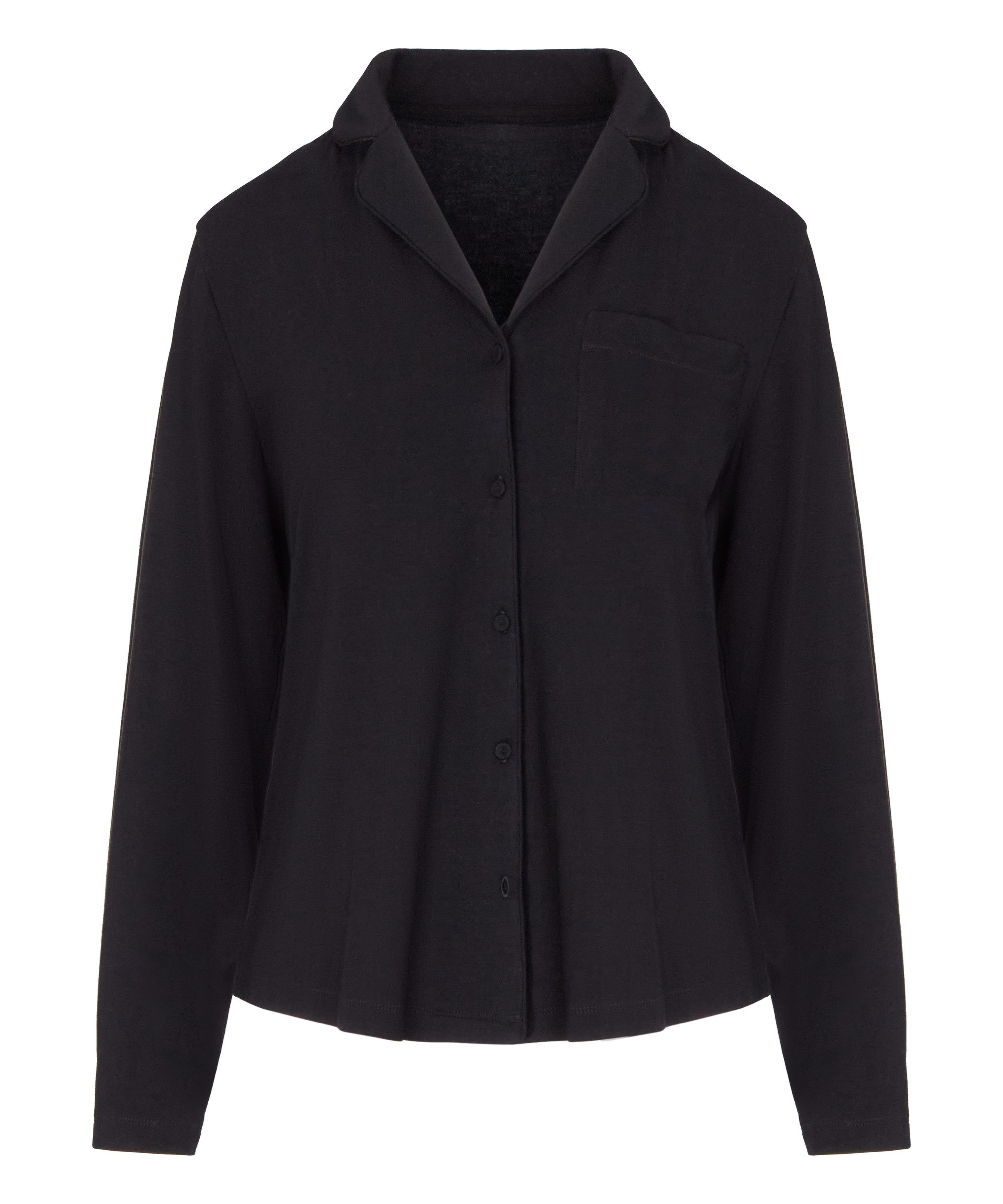 Hunkemöller Pyjama Essential Jersey Long-Sleeved Jacket – Bild 5 von 5