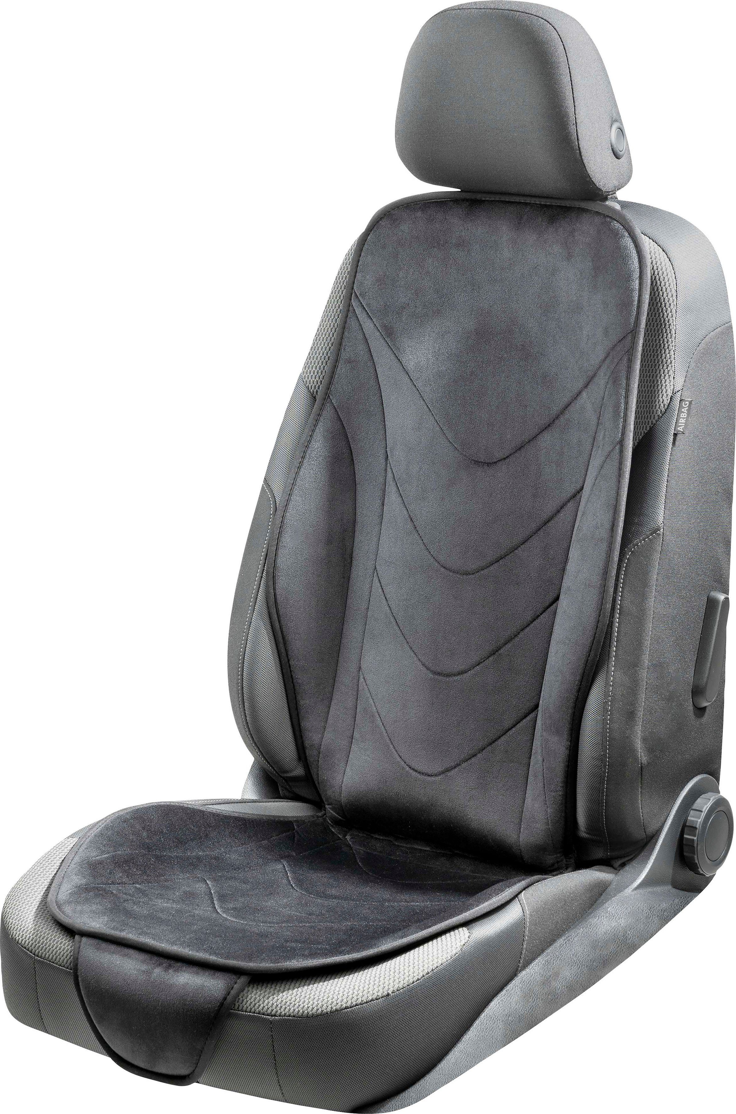 flowgoer Autositzauflage 3-teiliges weiches und flauschiges Autositzbezugset,  Kunstpelz, mit zusätzlicher Füllung für Wärme