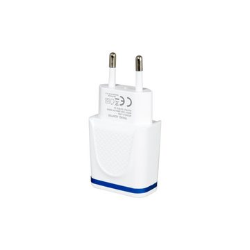 Sunix Sunix 2.1A Schnellladegerät Dual Port 2xUSB + 1.2M Micro-USB Kabel Handy-Netzteile