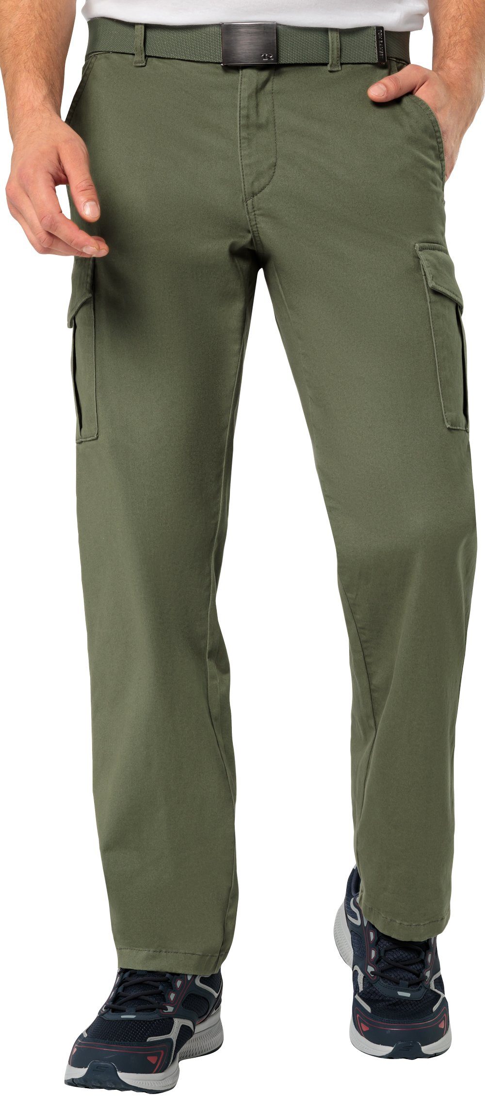 Tom Ramsey Cargohose inklusive hochwertigem Metallkoppelgürtel günstig online kaufen