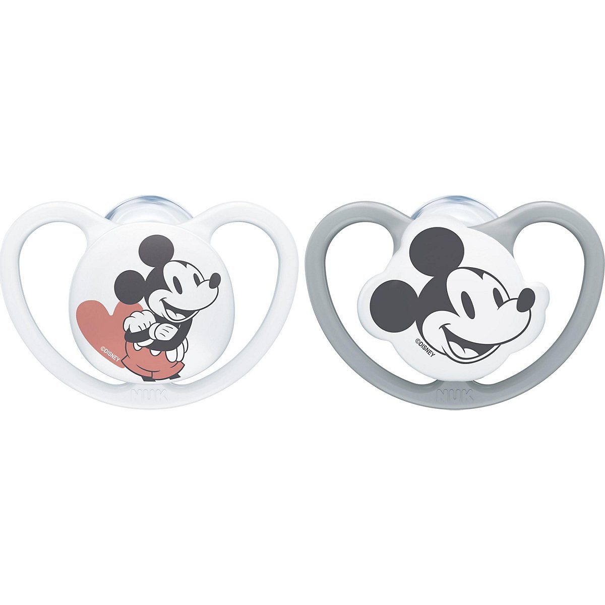 NUK Schnuller NUK Disney Minnie Mouse Space Silikon-Schnuller,  Altersempfehlung: ab 18 Monaten.