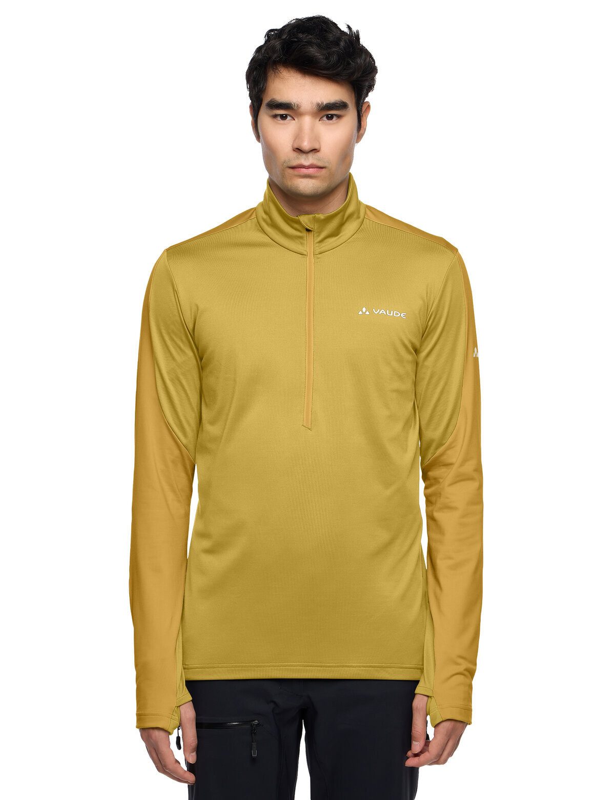 VAUDE Rundhalspullover Men's Livigno Halfzip II (1-tlg) Fleecepullover für Berg- und Outdoorsport