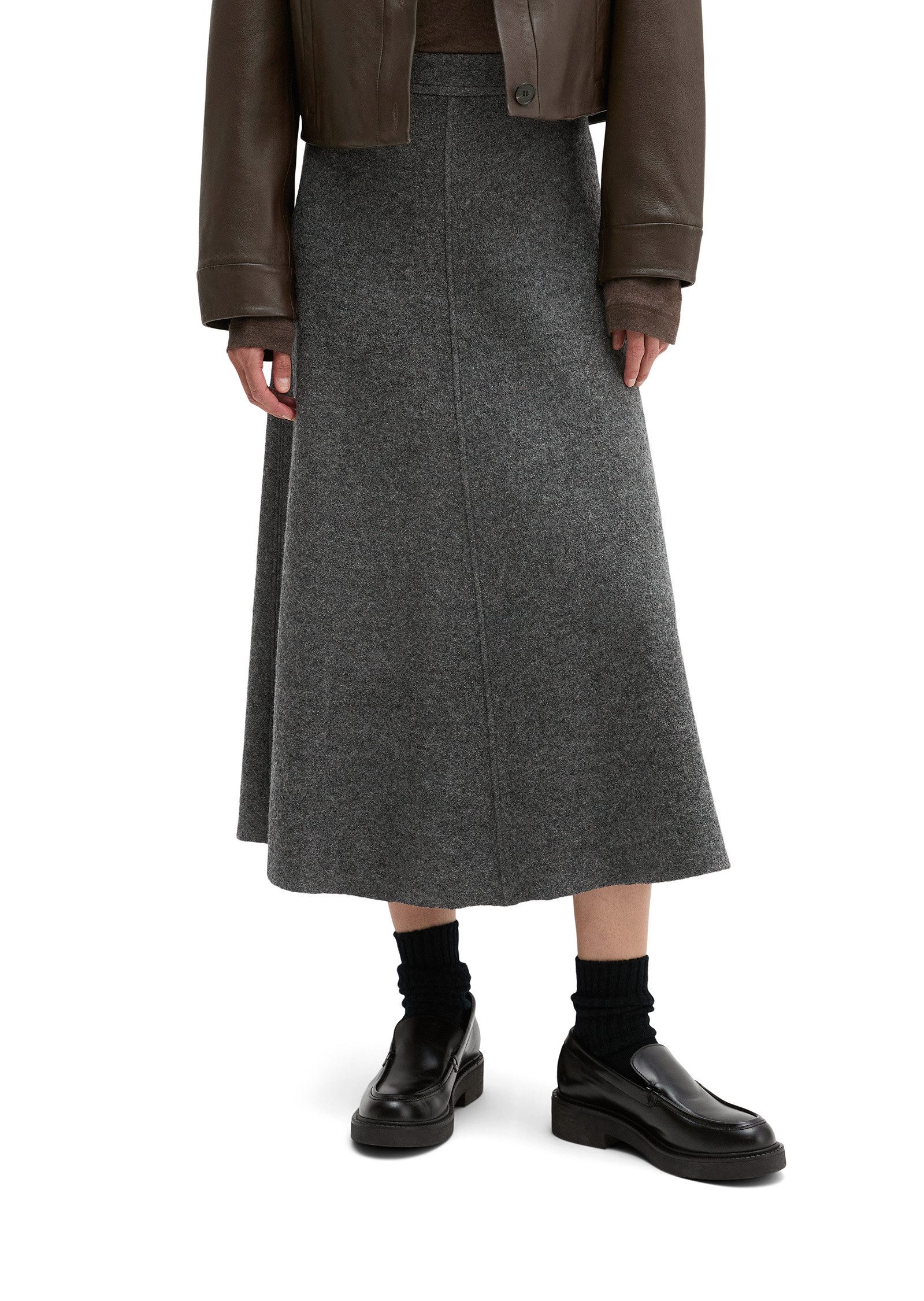 Webrock aus Boiled Wool