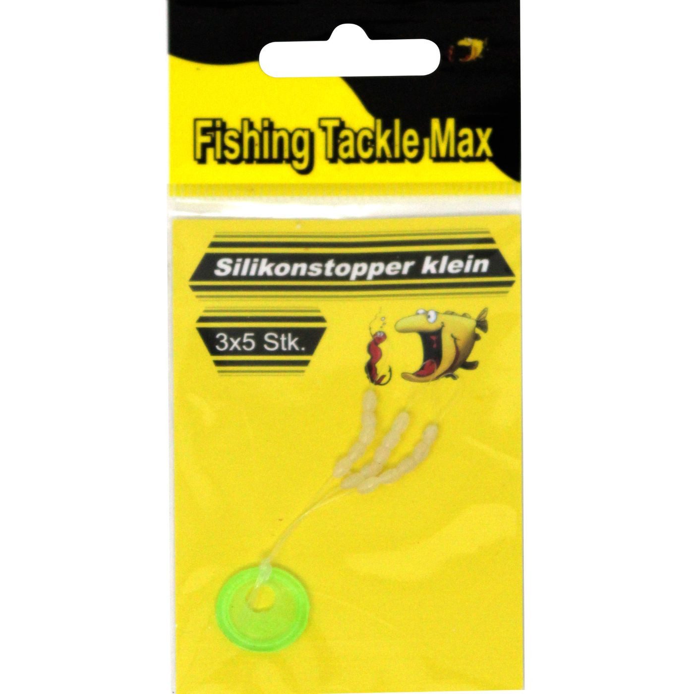 Fishing Tackle Max Schnurstopper FTM Silikonstopper - 15 Stopperperlen
