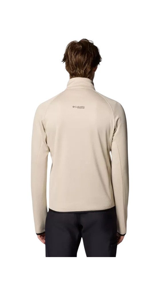 Columbia Fleecejacke Triple Canyon Grid Full Zip II beige/stonegrau Herren