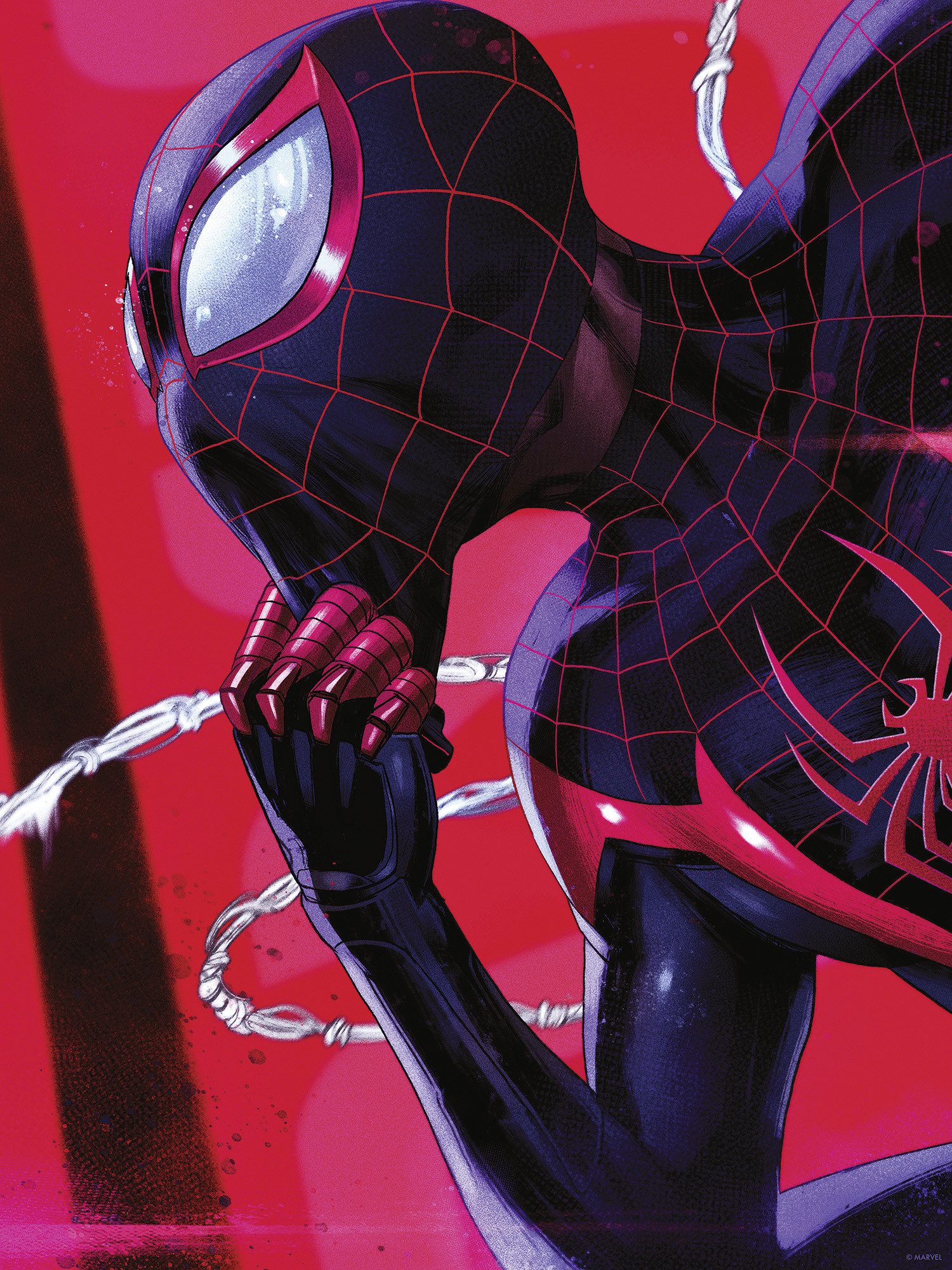 Komar Wandbild Marvel Spider-Man Pondering, Disney (Set, 1 St), 30 x 40 cm (Breite x Höhe) - Kinderzimmer, Dekoration