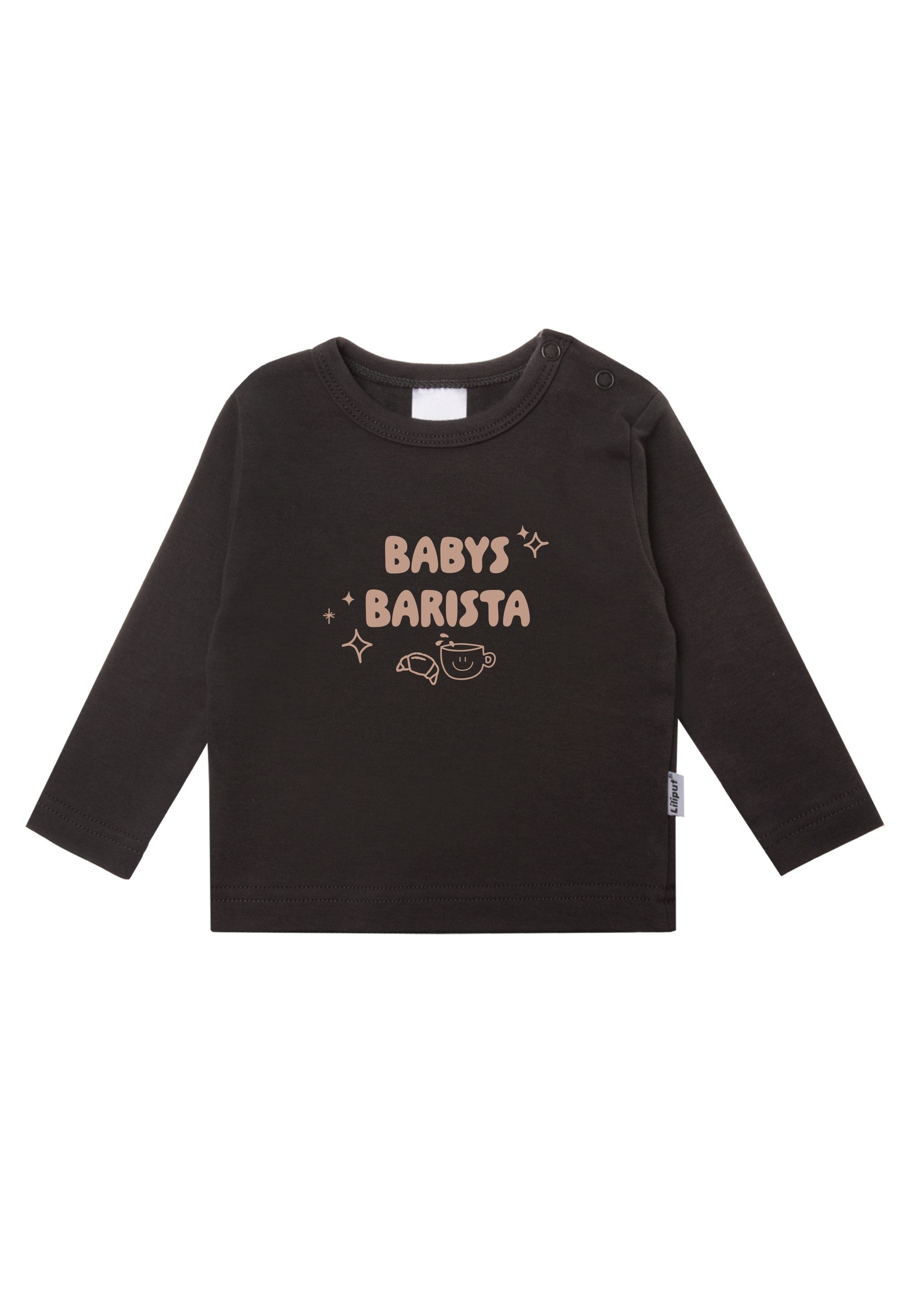 Langarmshirt Baby Barista