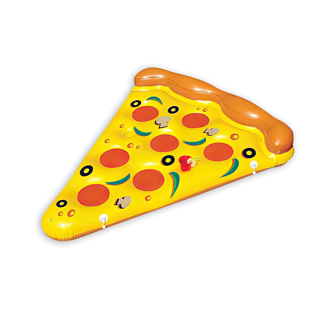 Close Up Aufblasbares Partyzubehör Pizza Schwimminsel Pizzastück