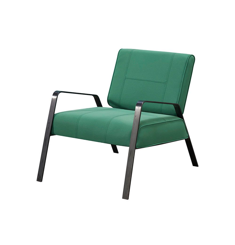 Xlmoebel Sessel Eleganter Ledersessel mit Lounge-Design und bequemen Ohren (Sessel), Hergestellt in Europa