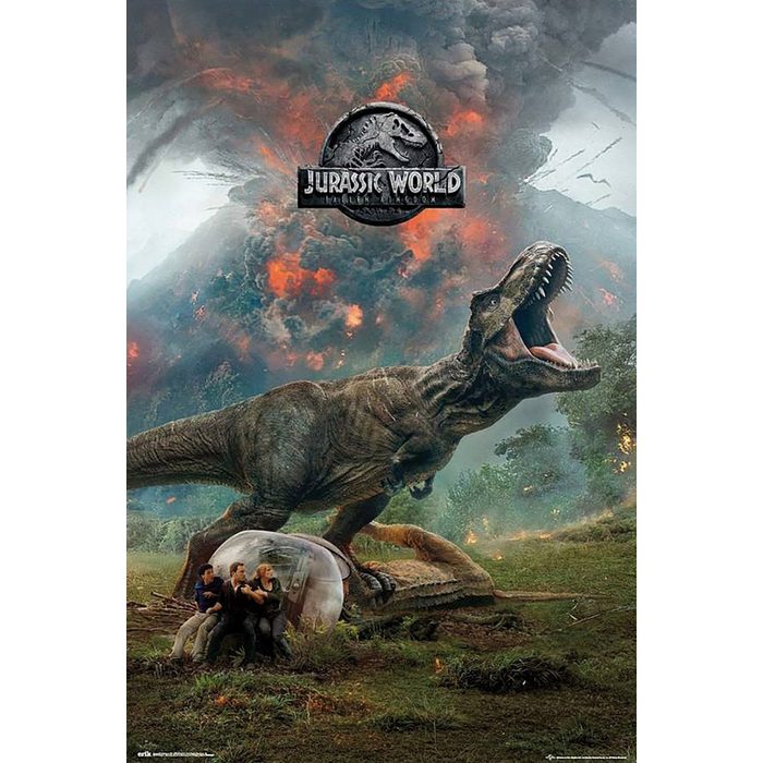 Grupo Erik Poster Jurassic World Poster T-Rex 61 x 91 5 cm