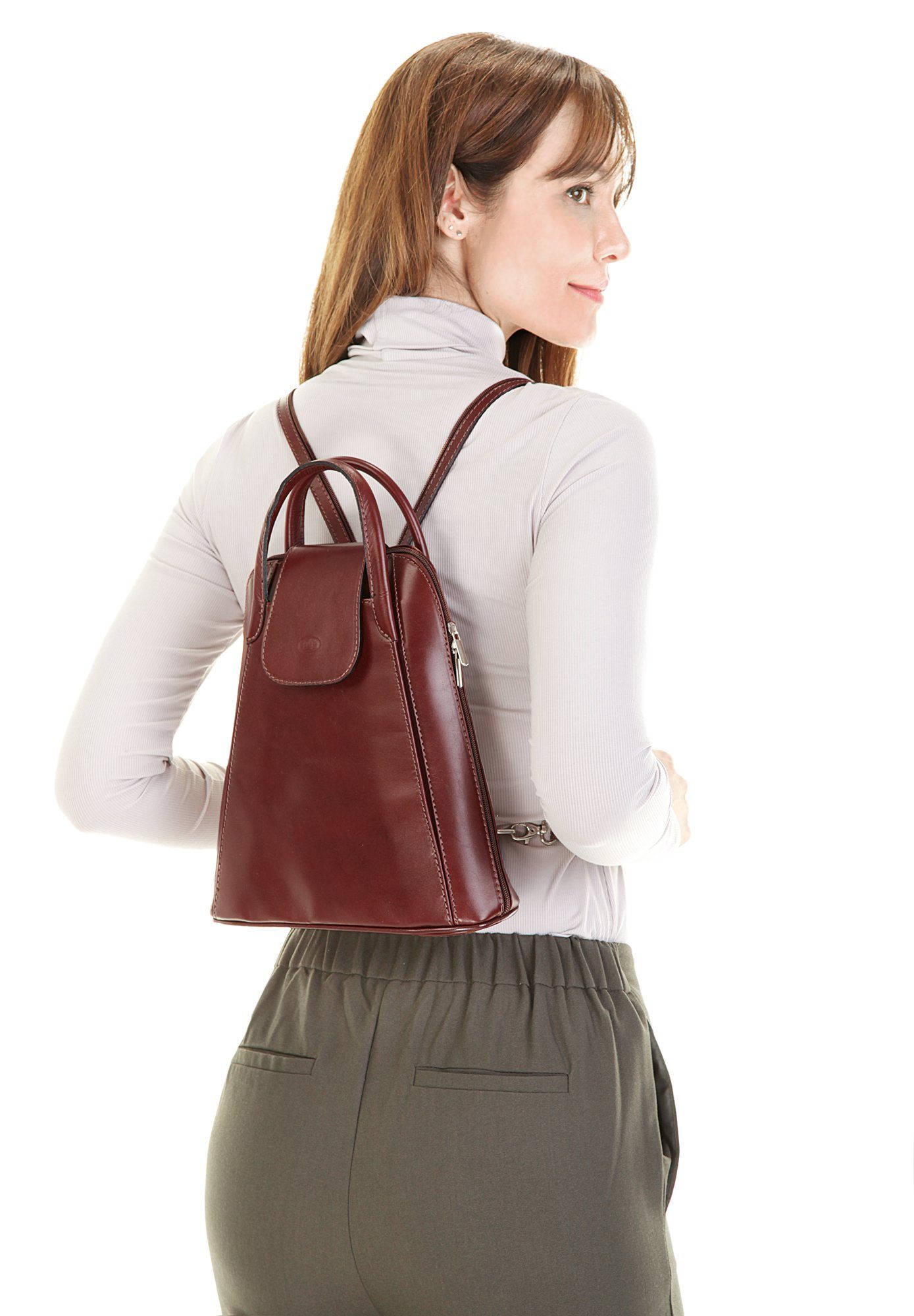 Piké Cityrucksack FATA BUONA, echt Leder, Made in Italy günstig online kaufen