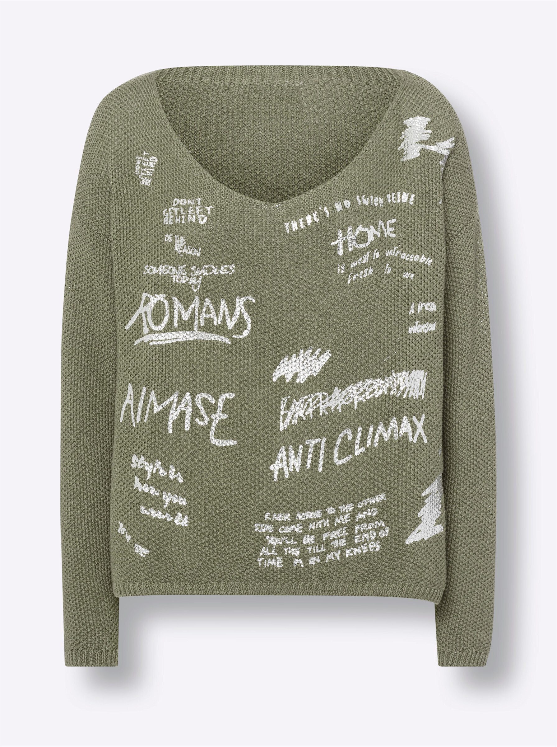 Strickpullover Pullover Langarm
