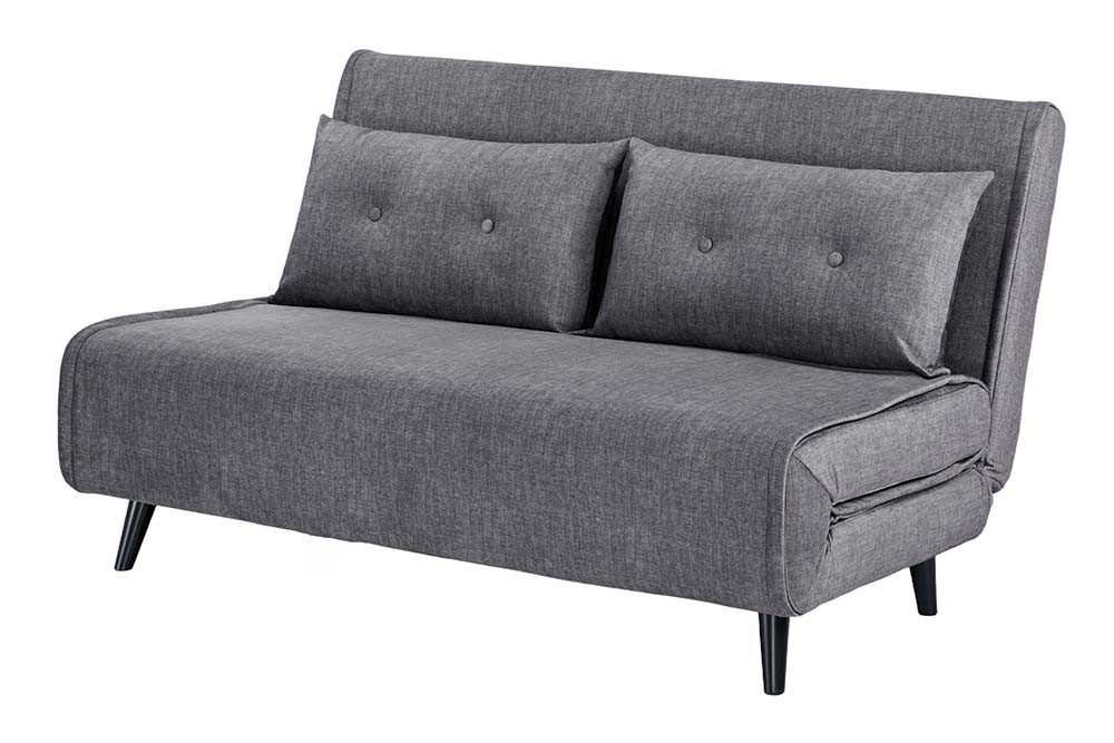 riess-ambiente Relaxsessel SMART MULTIFUNCTION 140cm grau - Samt, Bettfunktion, FSC-zertifiziert (Einzelartikel, 1-St), Ausziehbarer Schlafsessel - ideal für Arbeits-, Wohn- und Gästezimmer