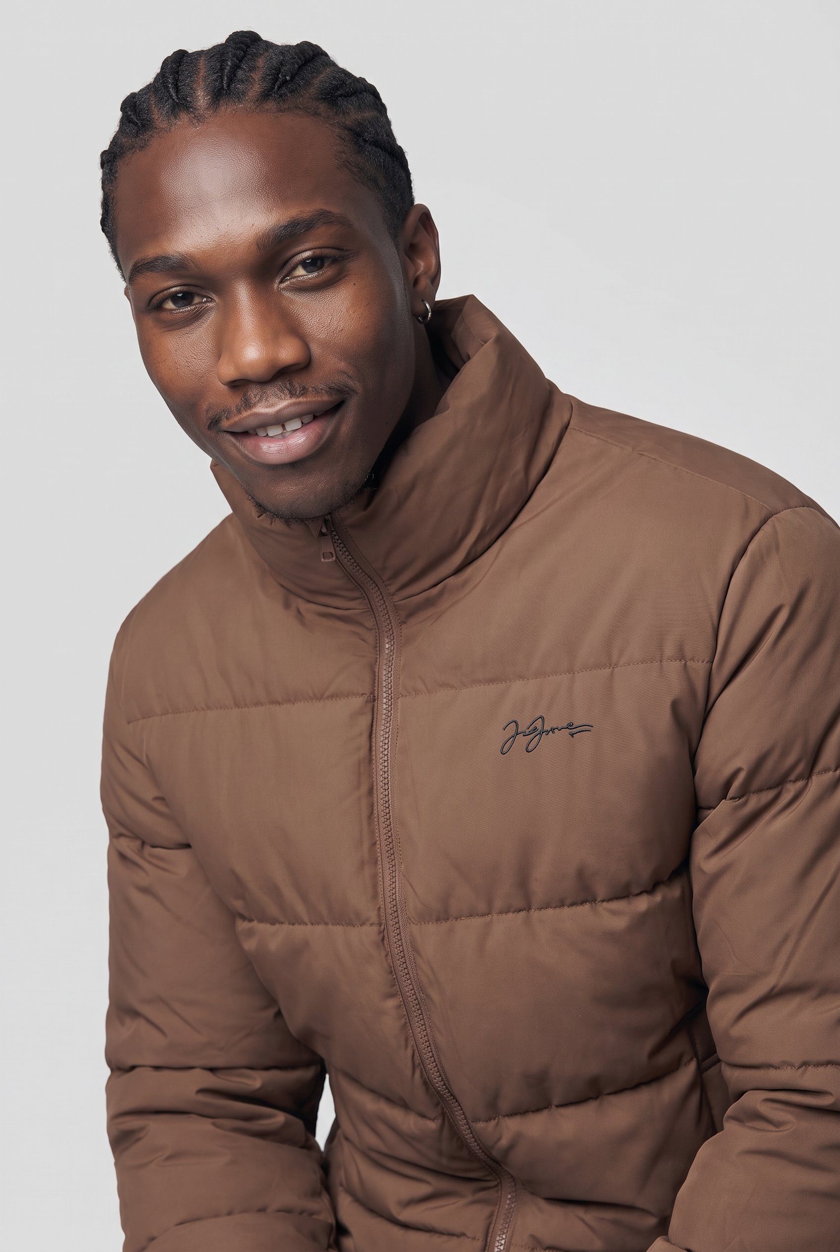 Jack & Jones Steppjacke JJLUPO PUFFER JACKET Kunstfaser, regular Fit