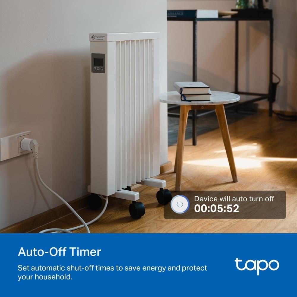 tp-link Tapo P115 4er Set Smart-Home-Zubehör, Smart WLAN Steckdose Energieüberwachung App Steuerung – Bild 5 von 5