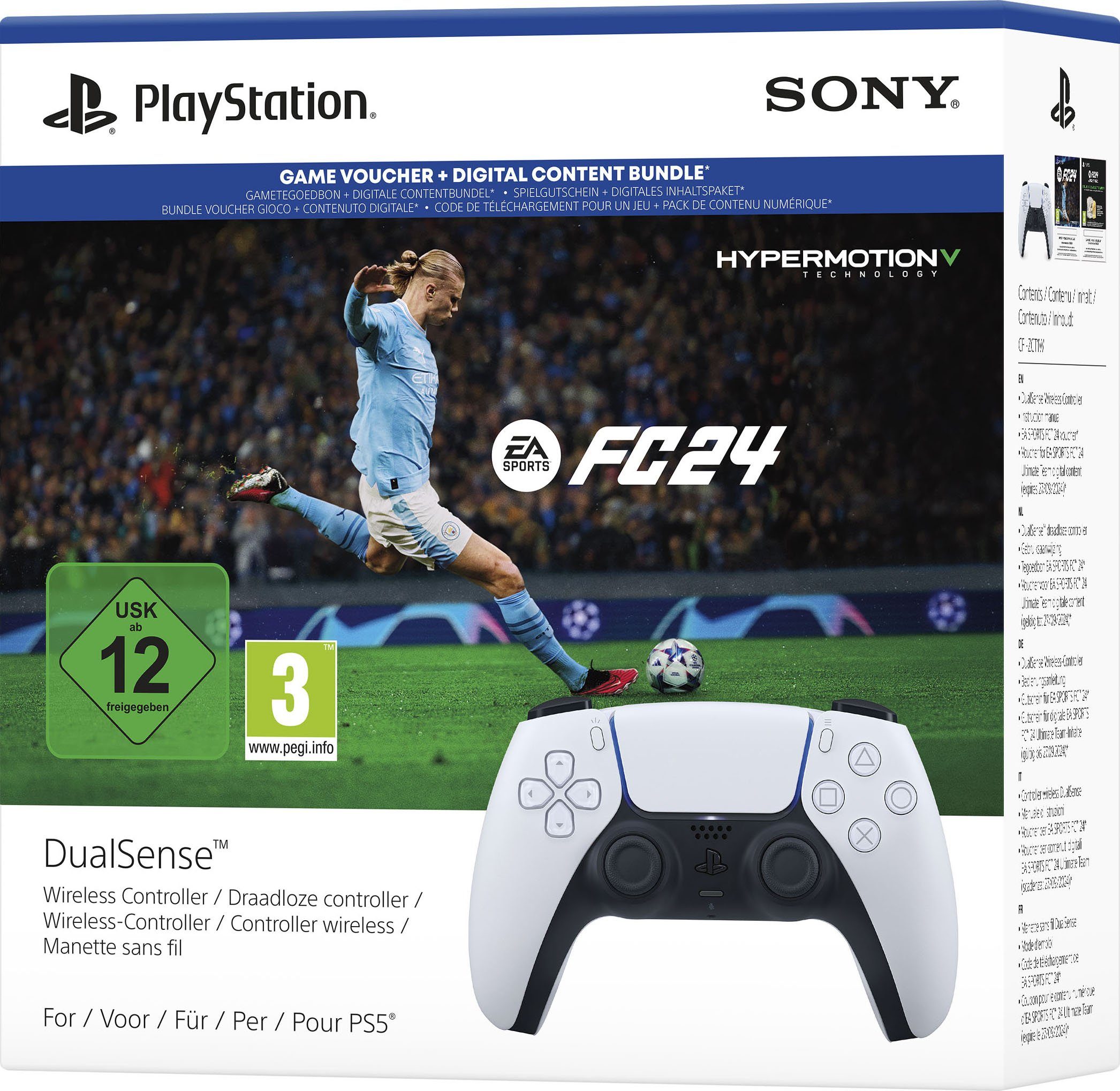 DualSense 5 PlayStation EAFC24 + PlayStation-Controller