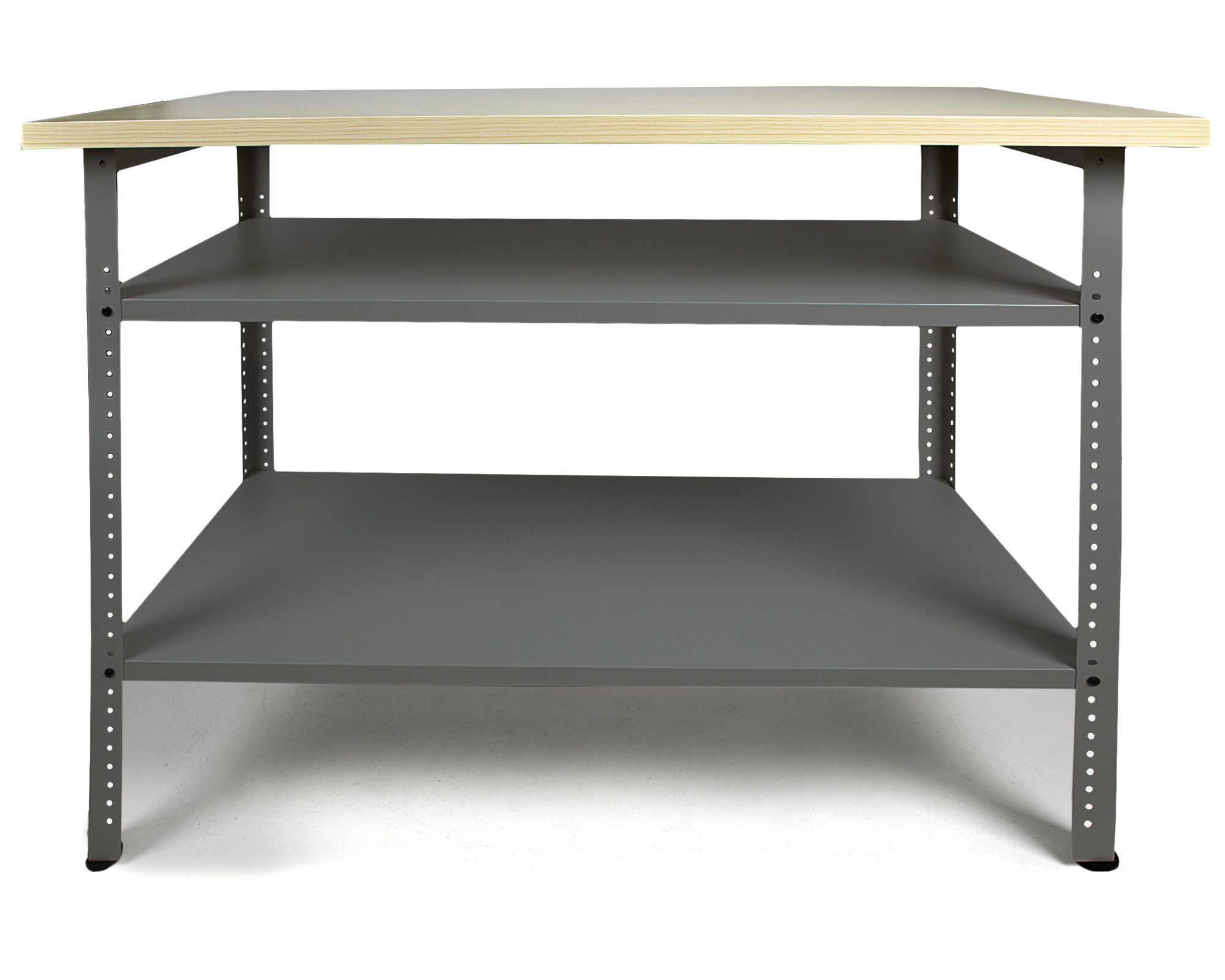 ONDIS24 Werkbank Nobbi Pro 120cm Packtisch aus Metall, mit Arbeitsplatte, h günstig online kaufen