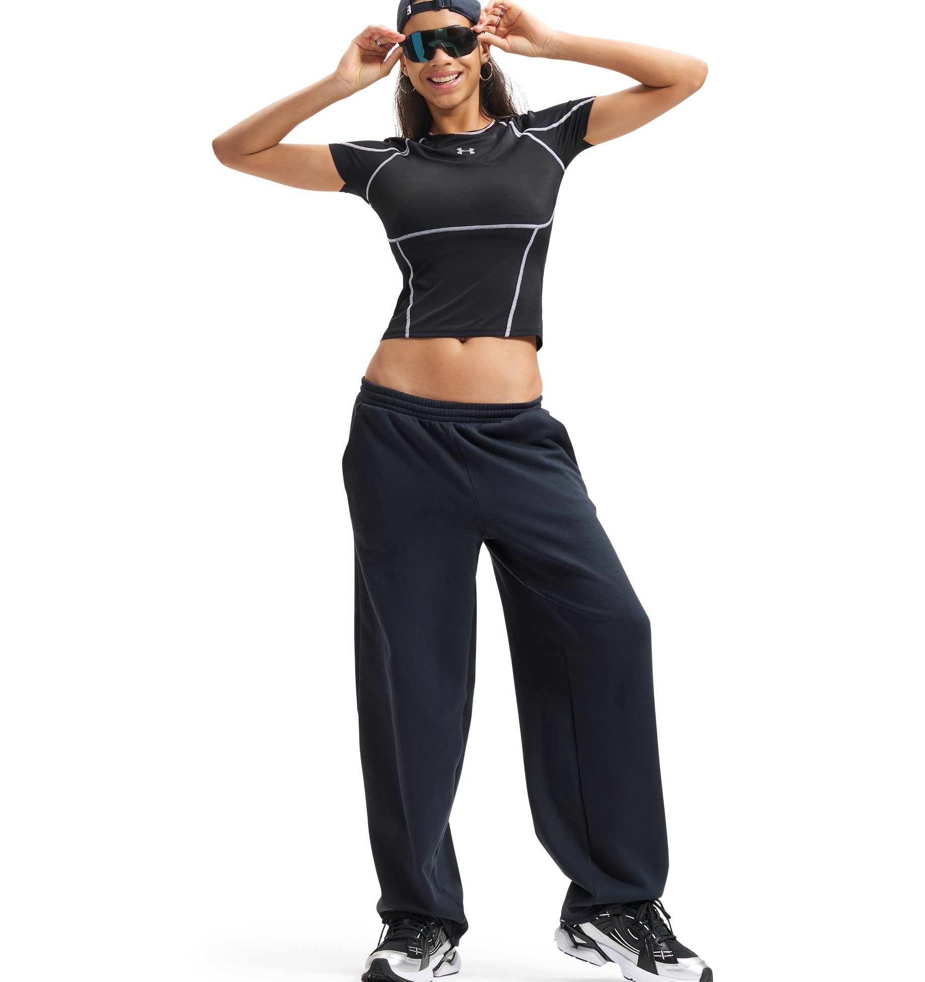 Under Armour® Trainingsshirt HEATGEAR ELITE sportliche Passform, kurze Ärmel, mit 4-Wege-Stretch
