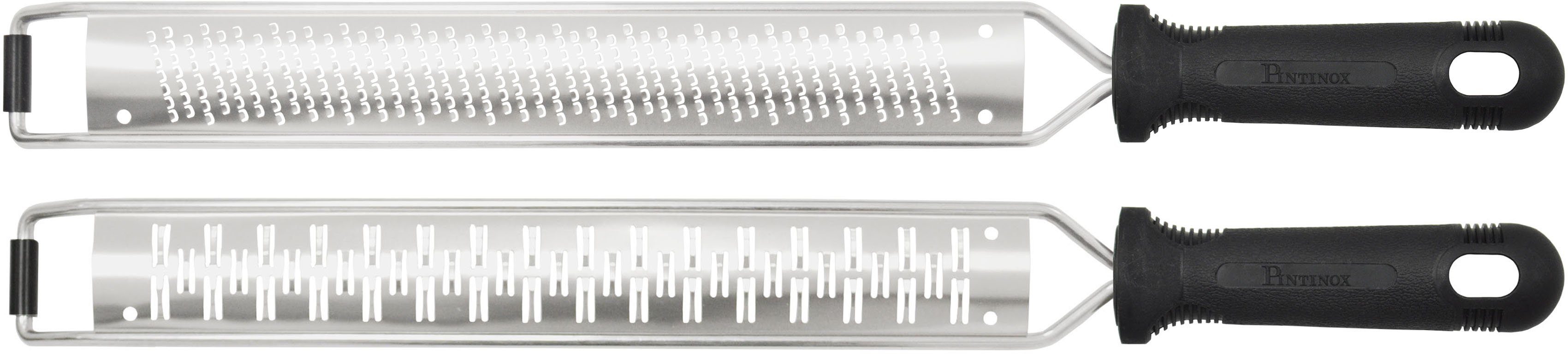 Professional, Edelstahl, 2-St), Edelstahl Bandklinge (Set, Set und feine Kunststoff, Küchenreibe Klinge, PINTINOX