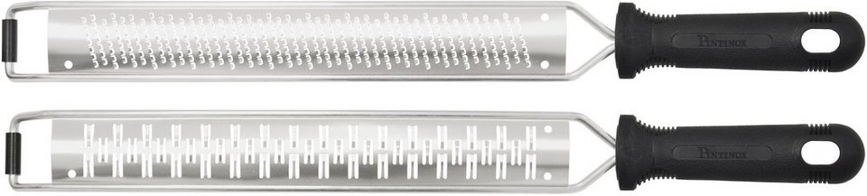 Kunststoff, Bandklinge Küchenreibe Edelstahl, (Set, Set Klinge, Professional, PINTINOX Edelstahl 2-St), feine und