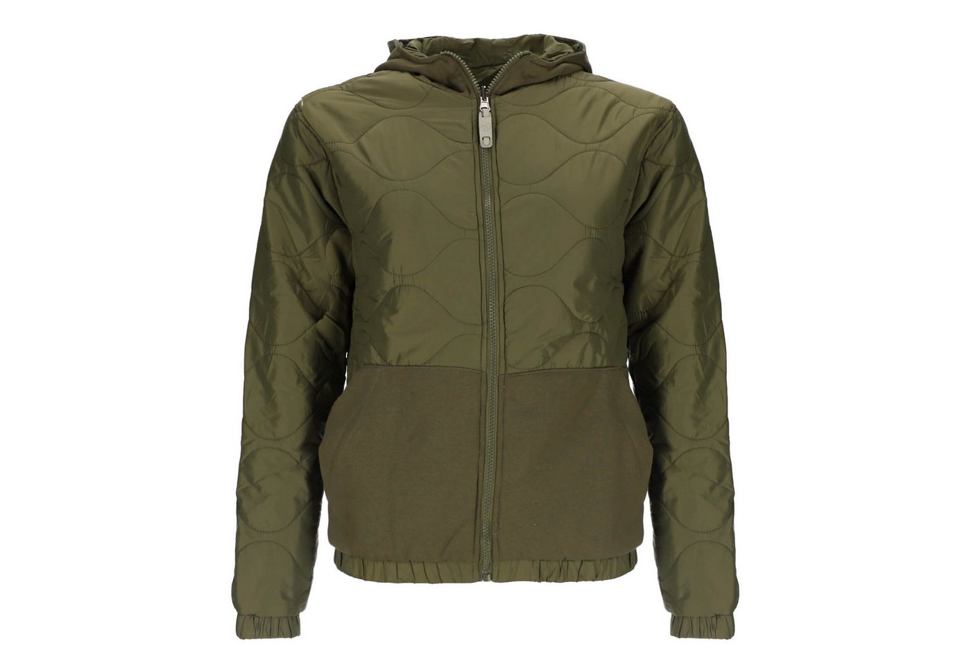 Baumfuchs Fleecejacke 50778 Damen Wendejacke Berberfleece mit Kapuze - Jacke mit Beuteltasche