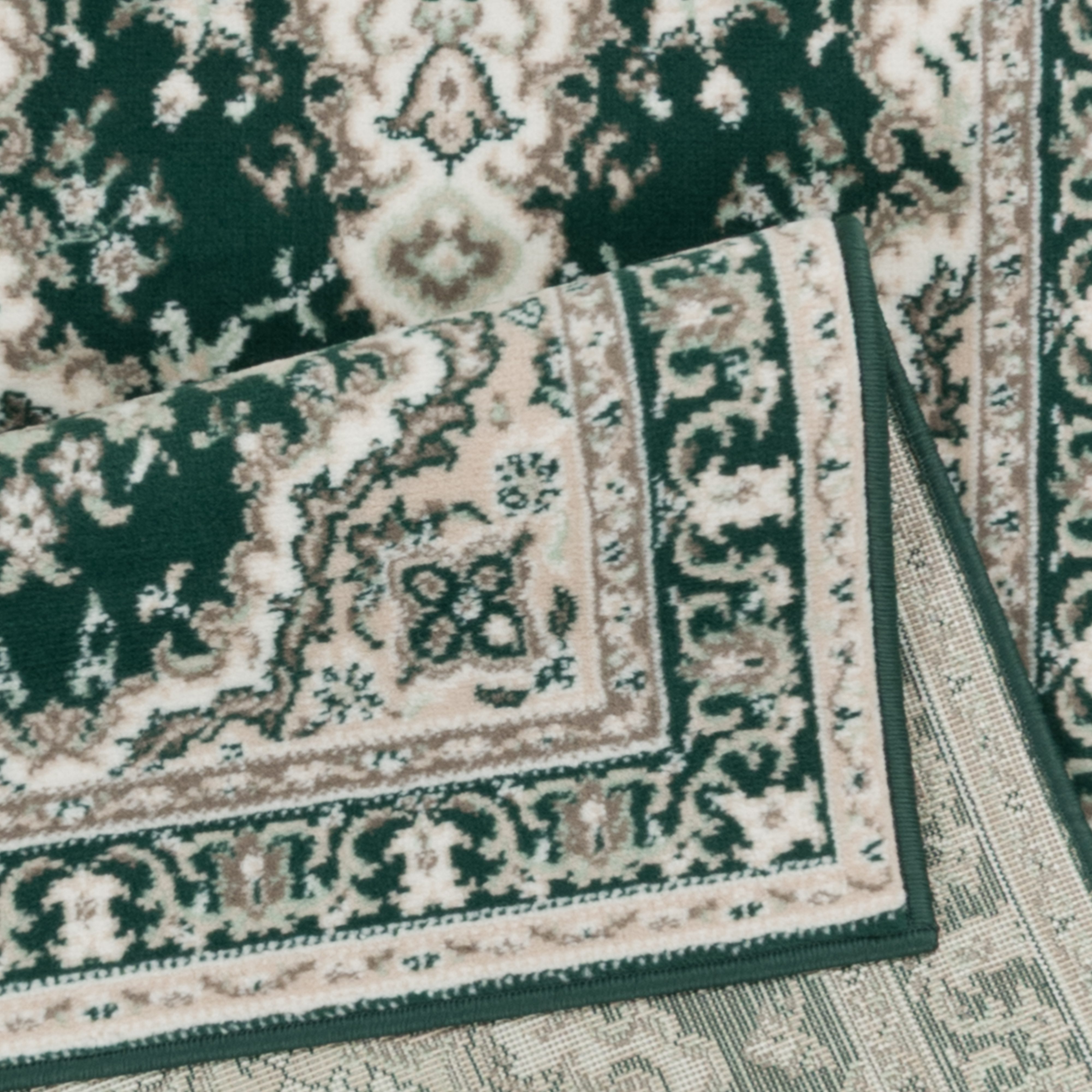 my home Läufer Oriental, Made in Belgium, rechteckig, Höhe: 7 mm, Läufer, Brücke, Kurzflor, Orient-Optik, mit Bordüre, gewebt