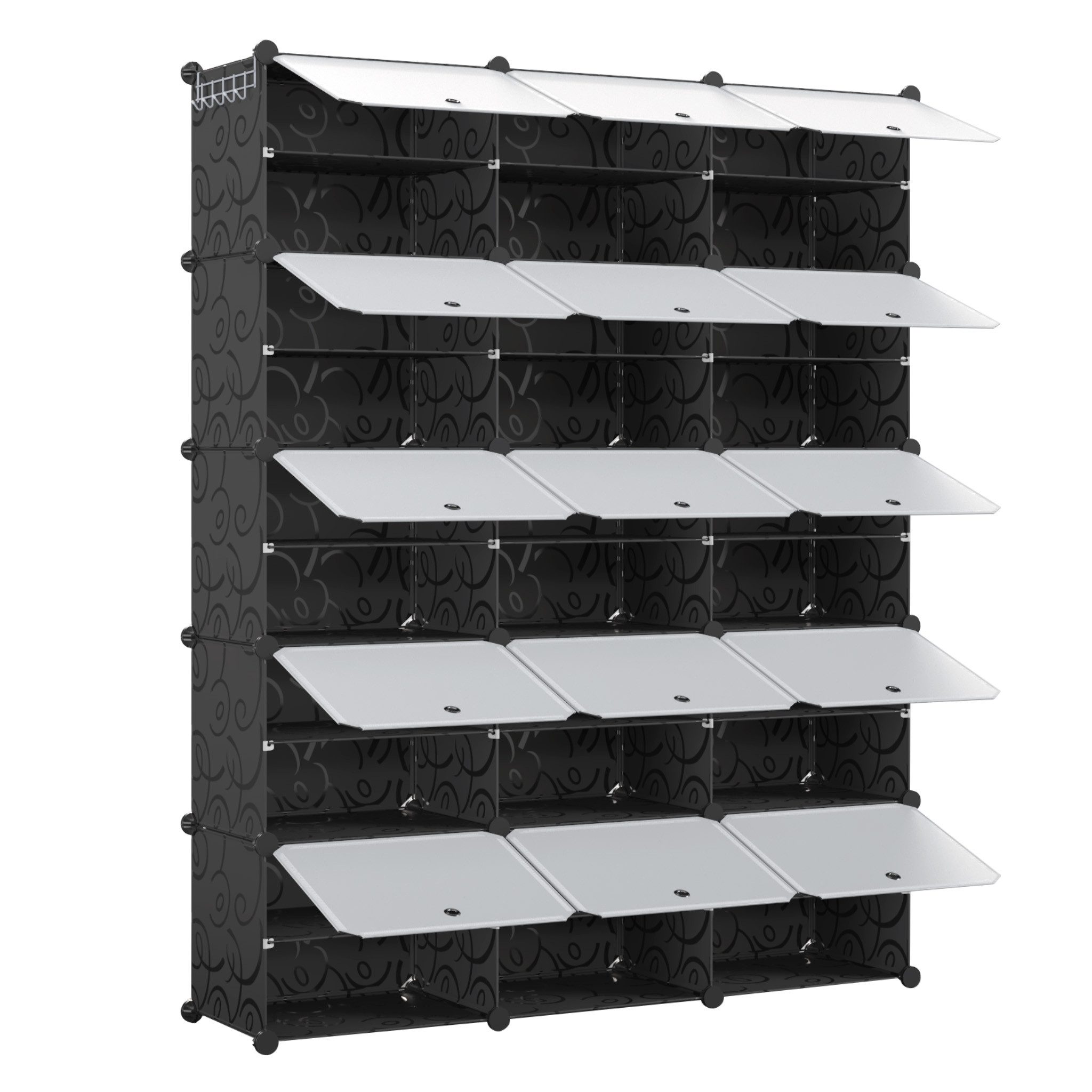 Mondeer Schuhregal Schuhschrank, mit Tür, Staub- und Wasserabweisend, für 3 günstig online kaufen