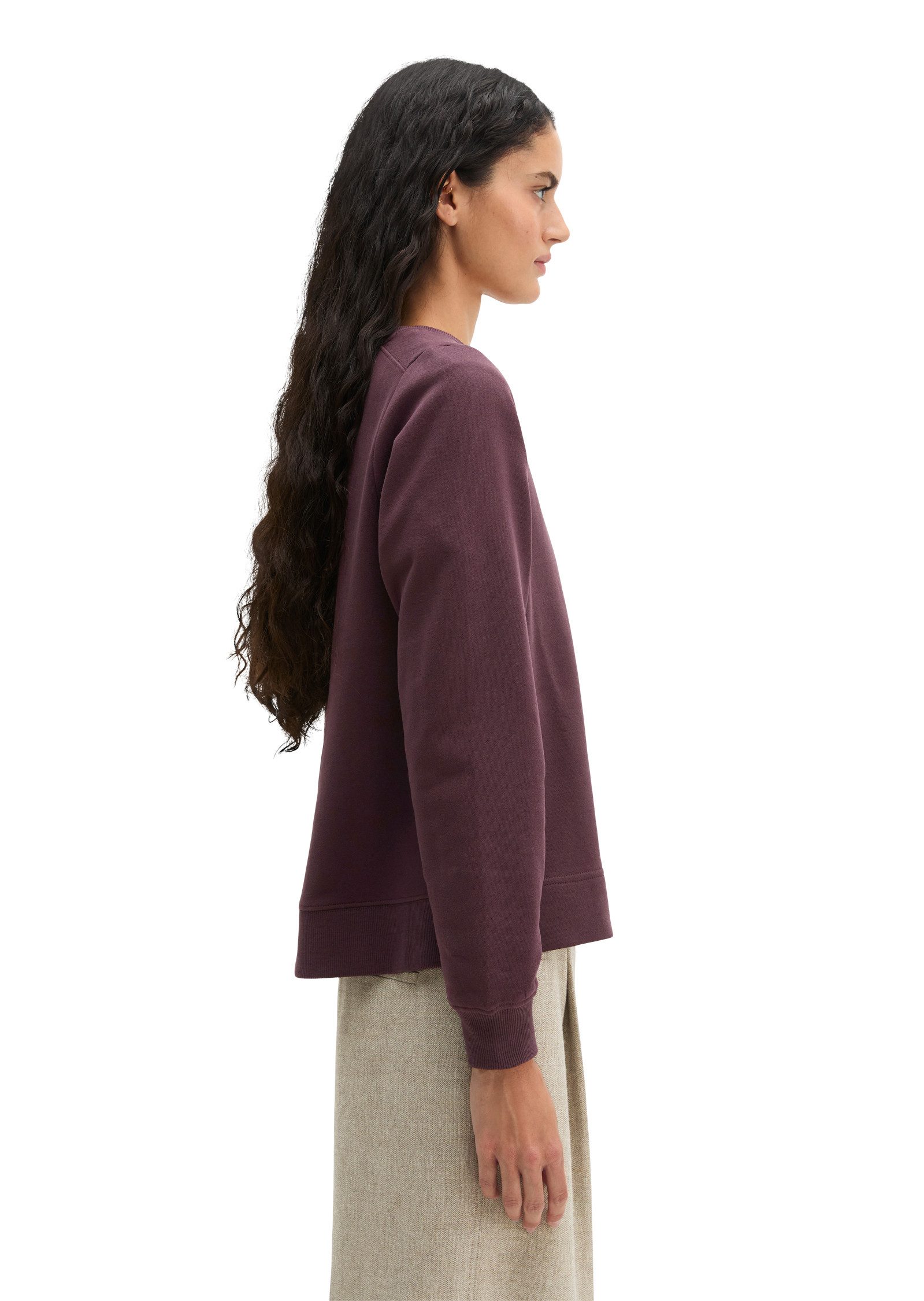 Marc O'Polo Sweatshirt mit gepeachter Oberfläche – Bild 2 von 5
