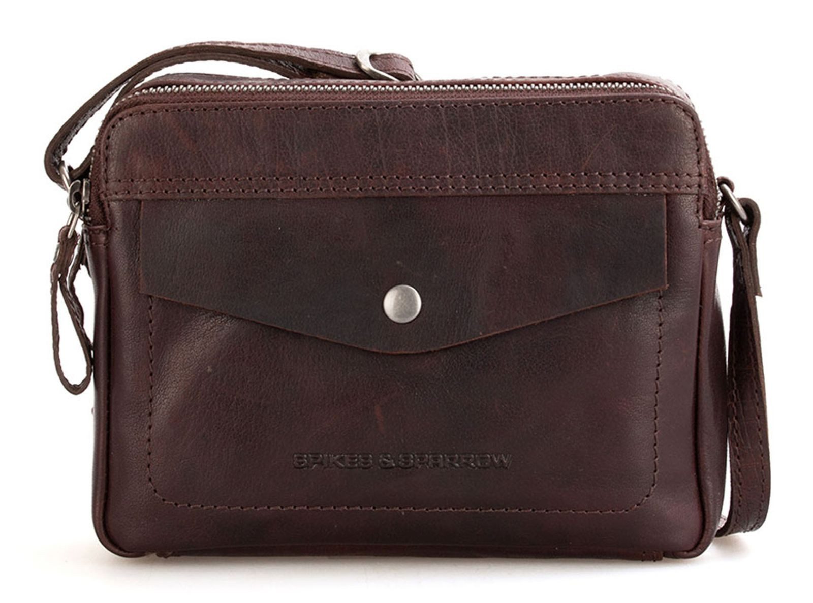 Spikes & Sparrow Umhängetasche Hawaii, aus echtem Leder