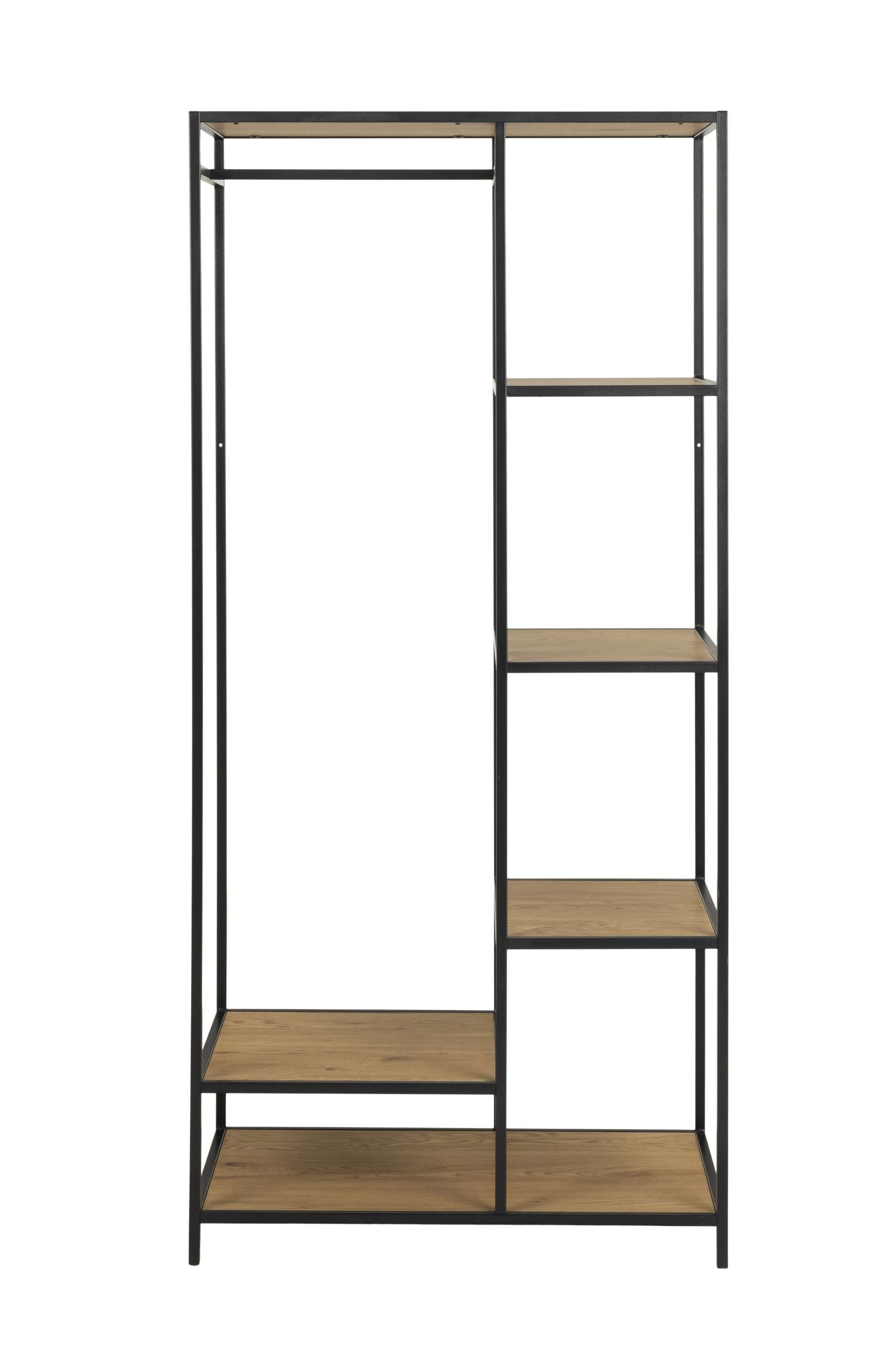99rooms Garderobenständer Sifo, (Garderobenständer, Kleiderständer), Modern Design, viel Platz, Gestell: pulverbeschichtet Stahl