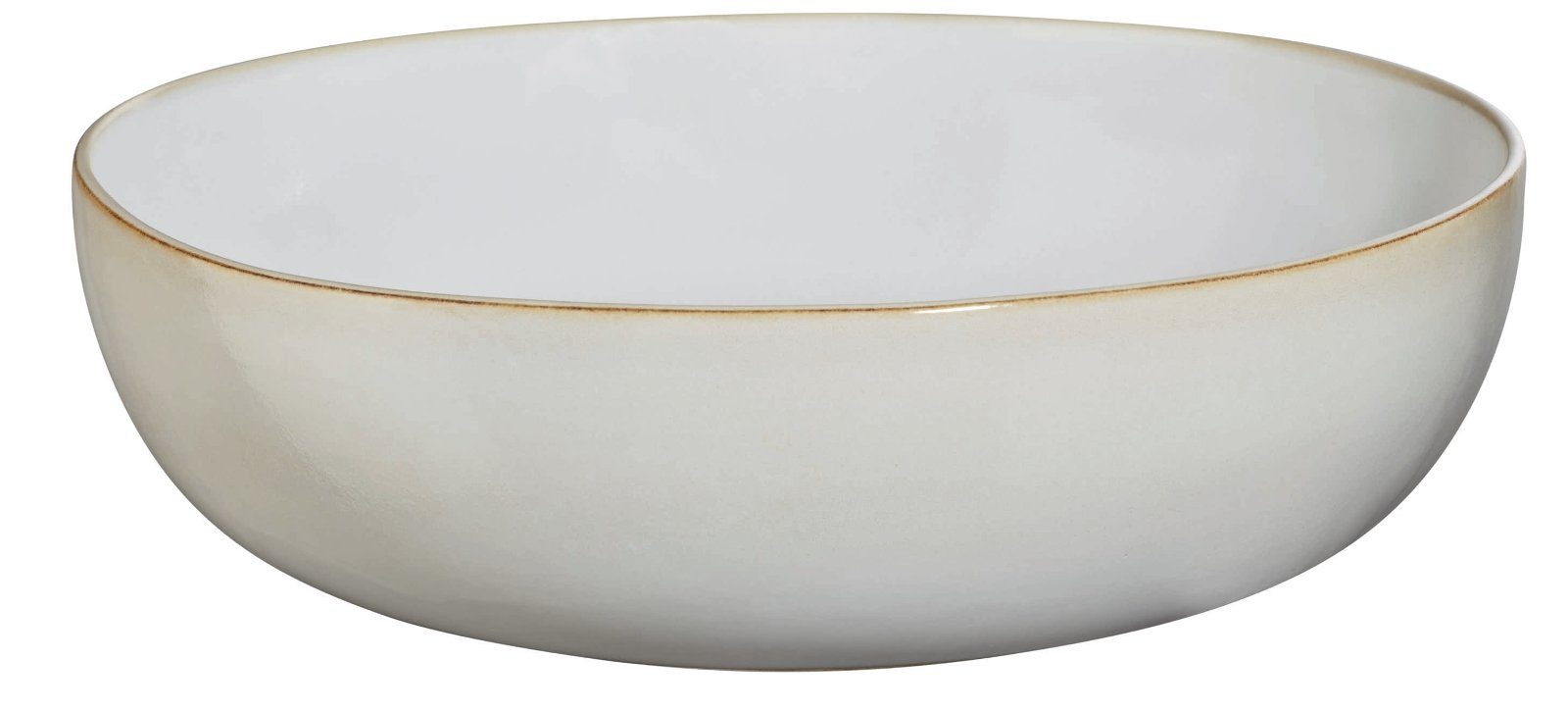 ASA SELECTION Salatschüssel SAISONS Salatschale sand 29,5 cm, Steinzeug, (Salatschalen), Geschirr