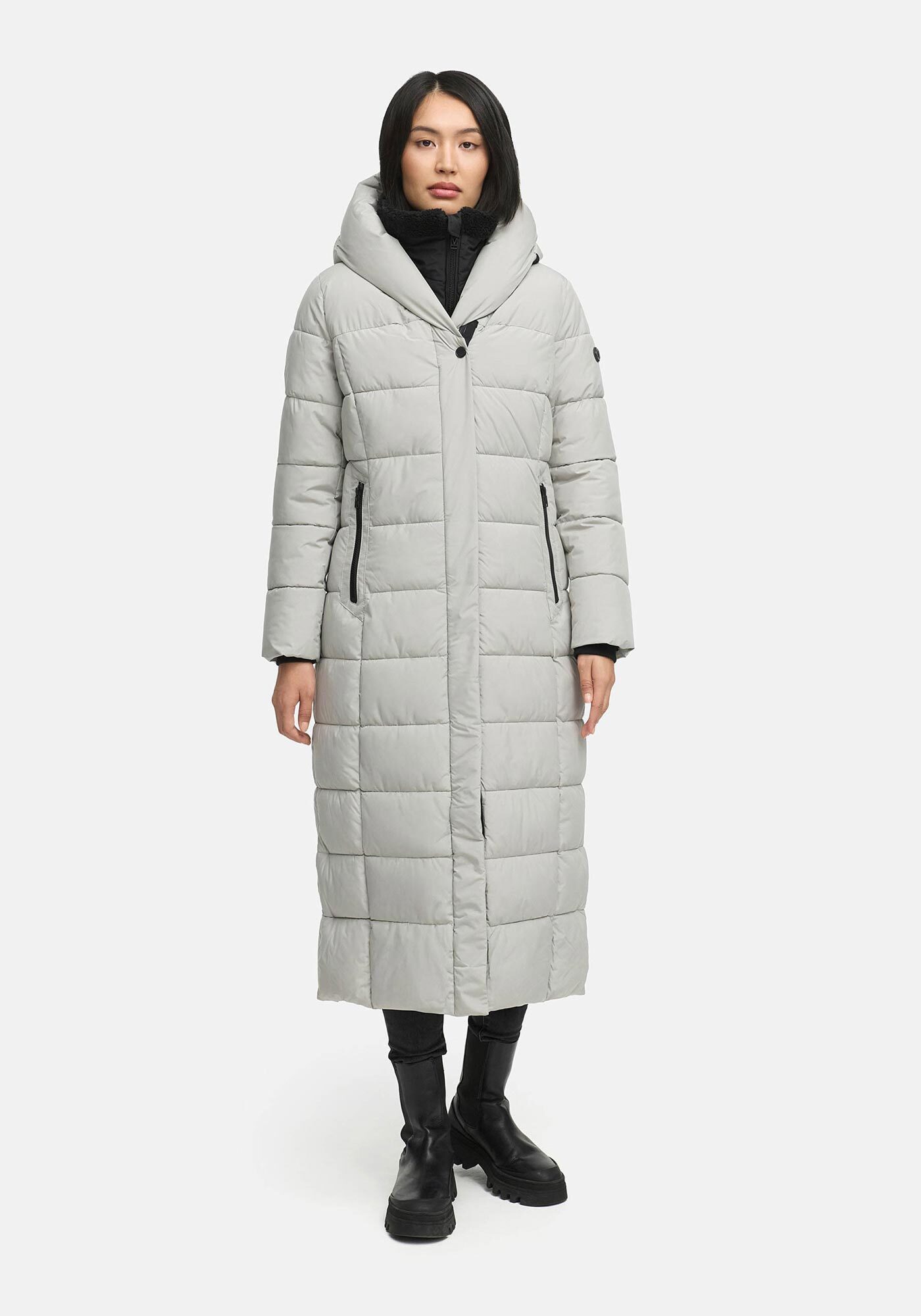 Marikoo Winterjacke Pakoraa extra langer Winter Mantel mit abnehmbaren Innenteil – Bild 3 von 5