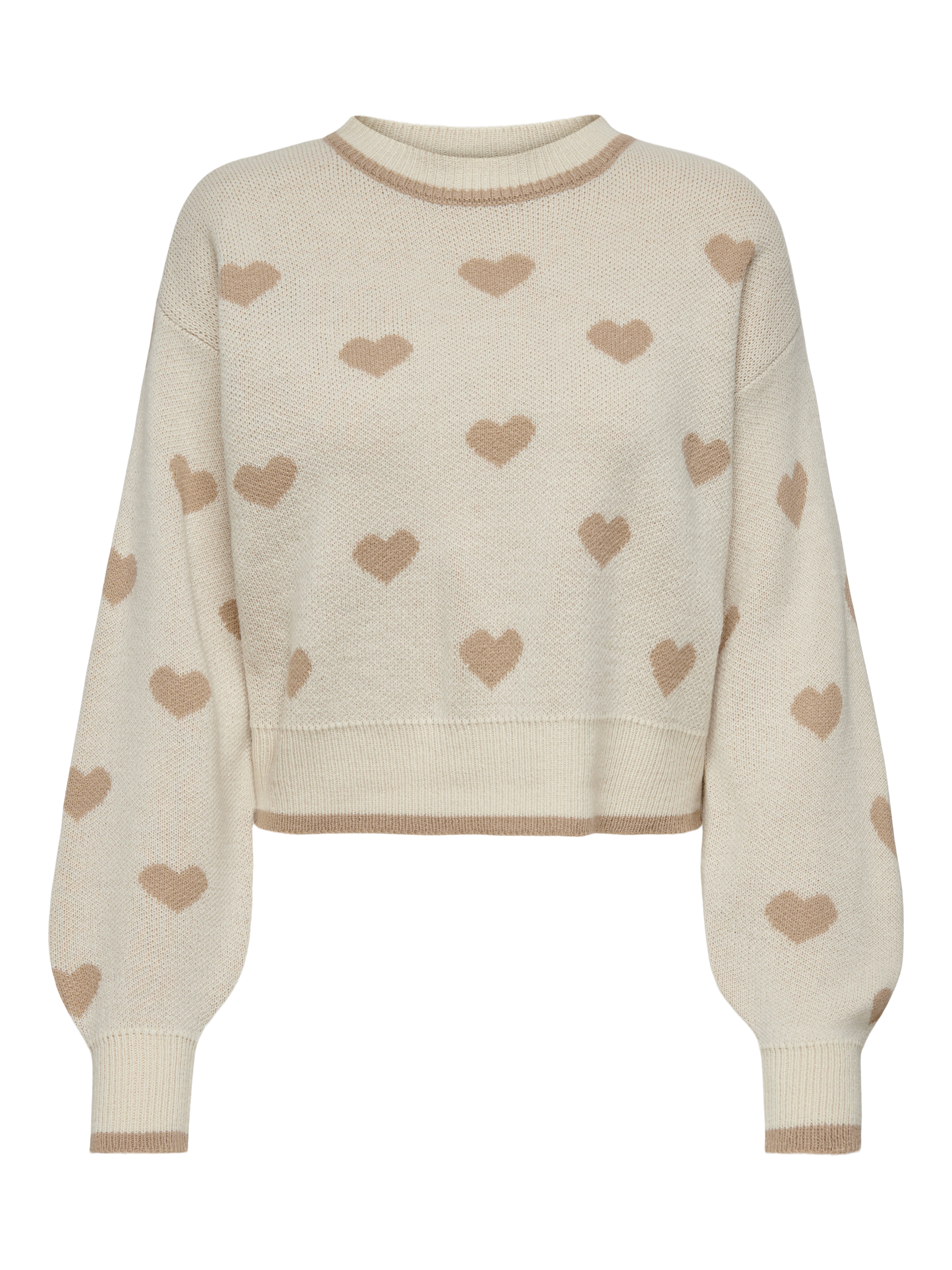 Birch Detail:W HUMUS HEART JACQUARD