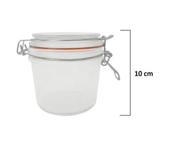 Provance Einmachglas 6 - 24 x Einmachglas Bügelverschluss Gummidichtung ca. 350ml, (6-tlg)