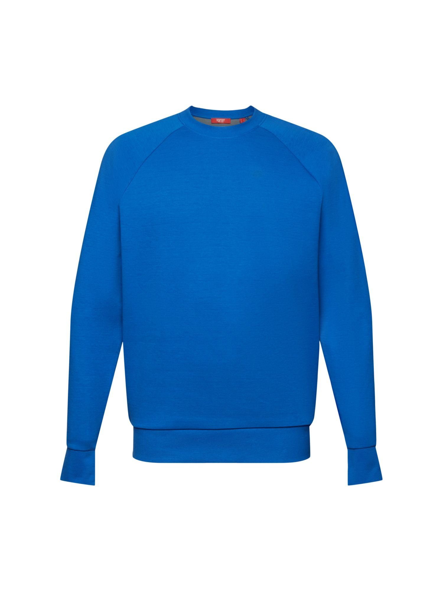 Esprit Collection Sweatshirt Klassisches Sweatshirt, Baumwollmix (1-tlg) BRIGHT BLUE