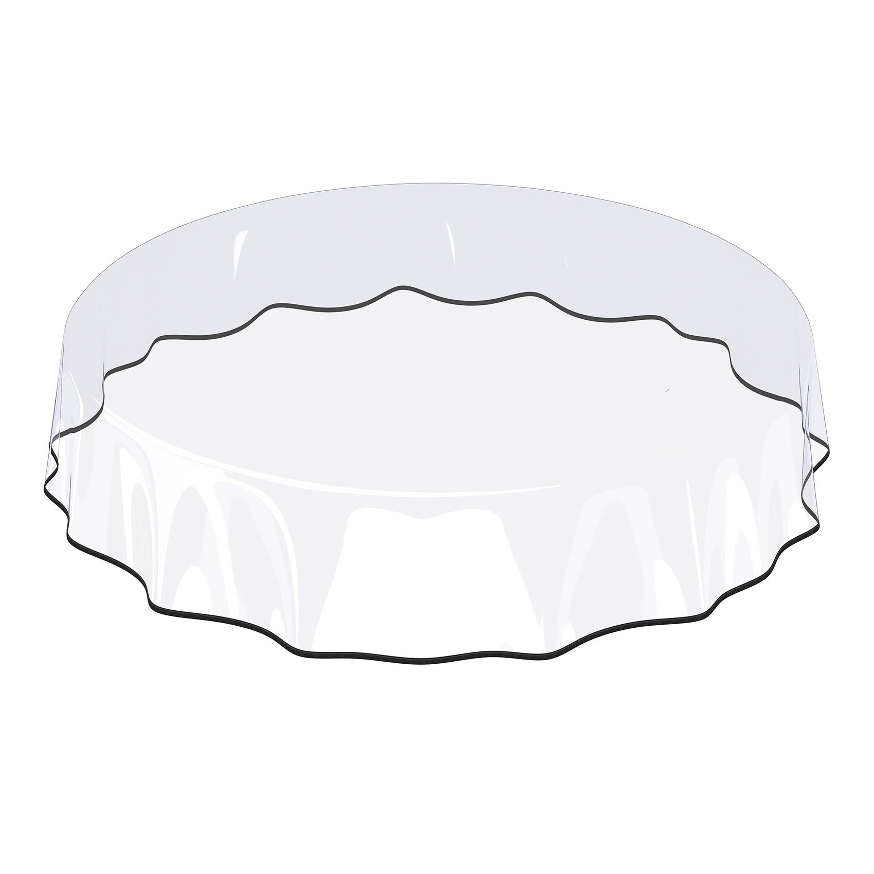 ANRO Tischdecke PVC-Folie KLARA Gartentischdecke Tischschutzfolie günstig online kaufen