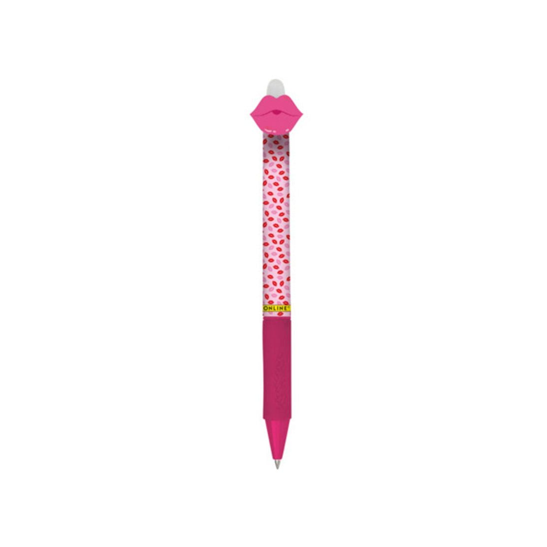 Online Pen Kugelschreiber Gelschreiber magiXX Fun Kiss - Schreibspaß mit Kussmund-Design