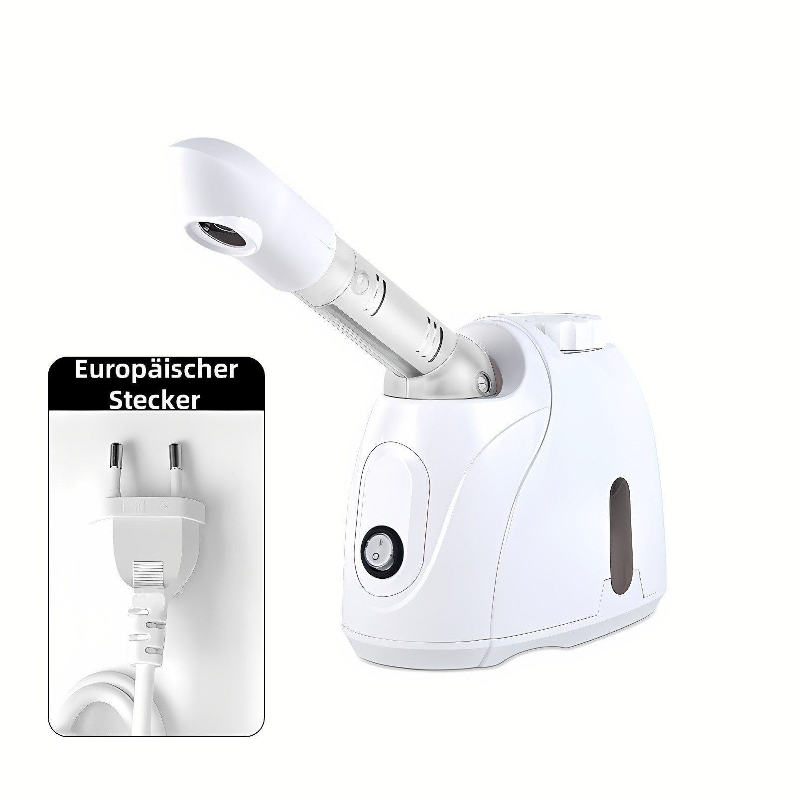 POPOLIC Gesichtssauna Thermalzerstäuber Nebel Feuchtigkeitsspendend SPA Hautpflege, Gesichtssauna Thermalzerstäuber, Tiefenreinigung und Feuchtigkeitsversorgung, 1-tlg., für Home Spa, Beauty Hydration