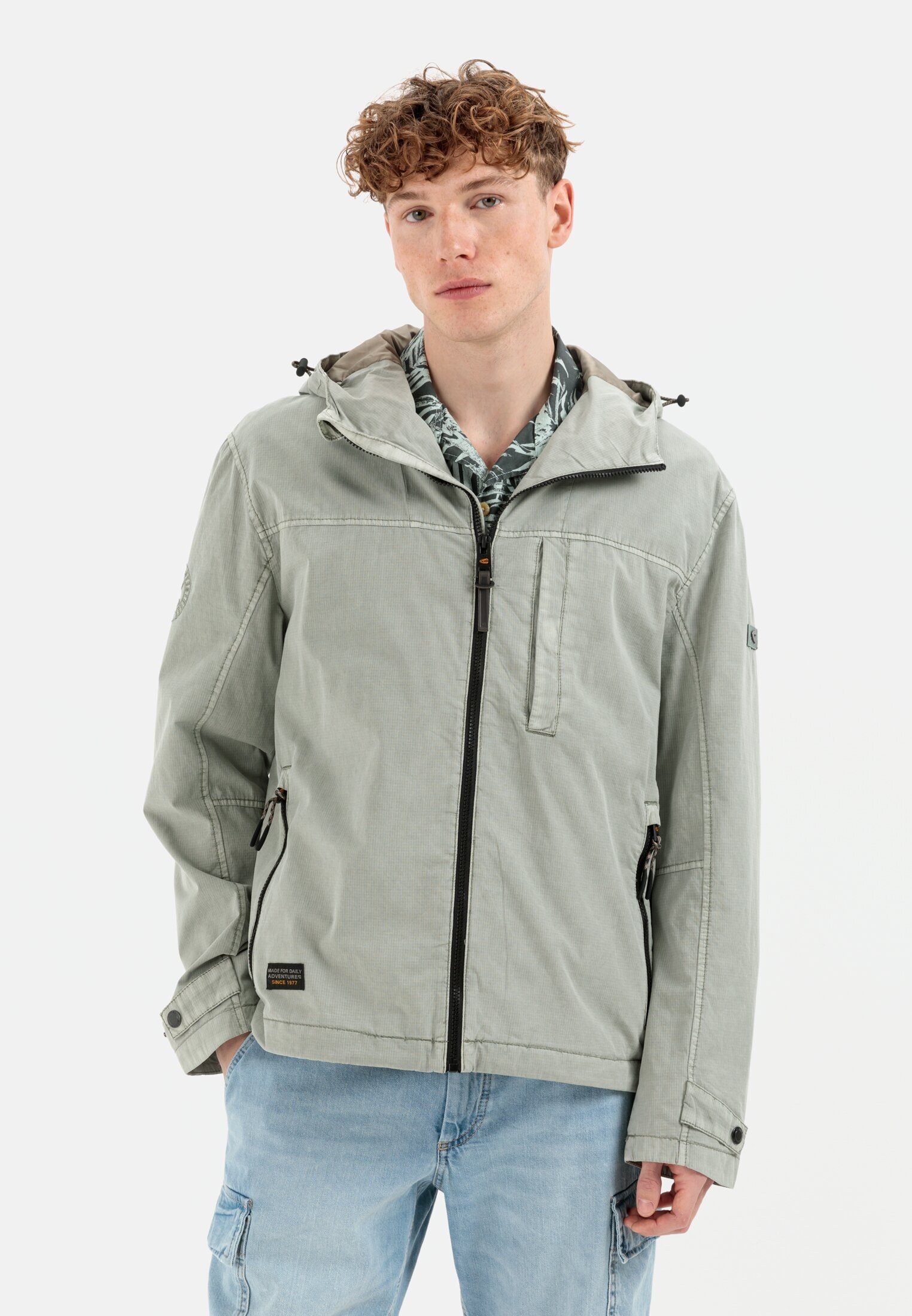 camel active Steppjacke mit Kapuze