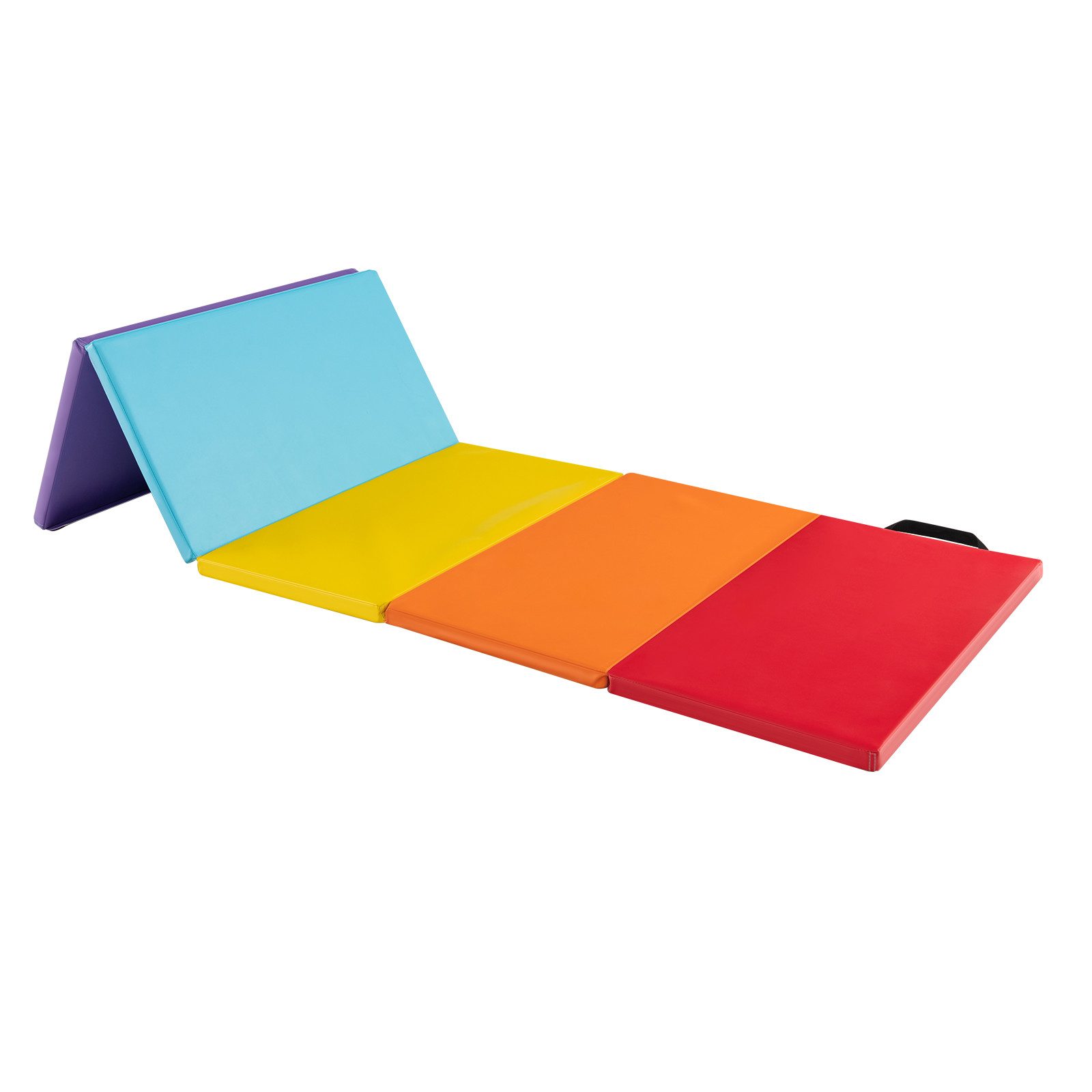 COSTWAY Gymnastikmatte, Turnmatte klappbar, 200 x 75cm