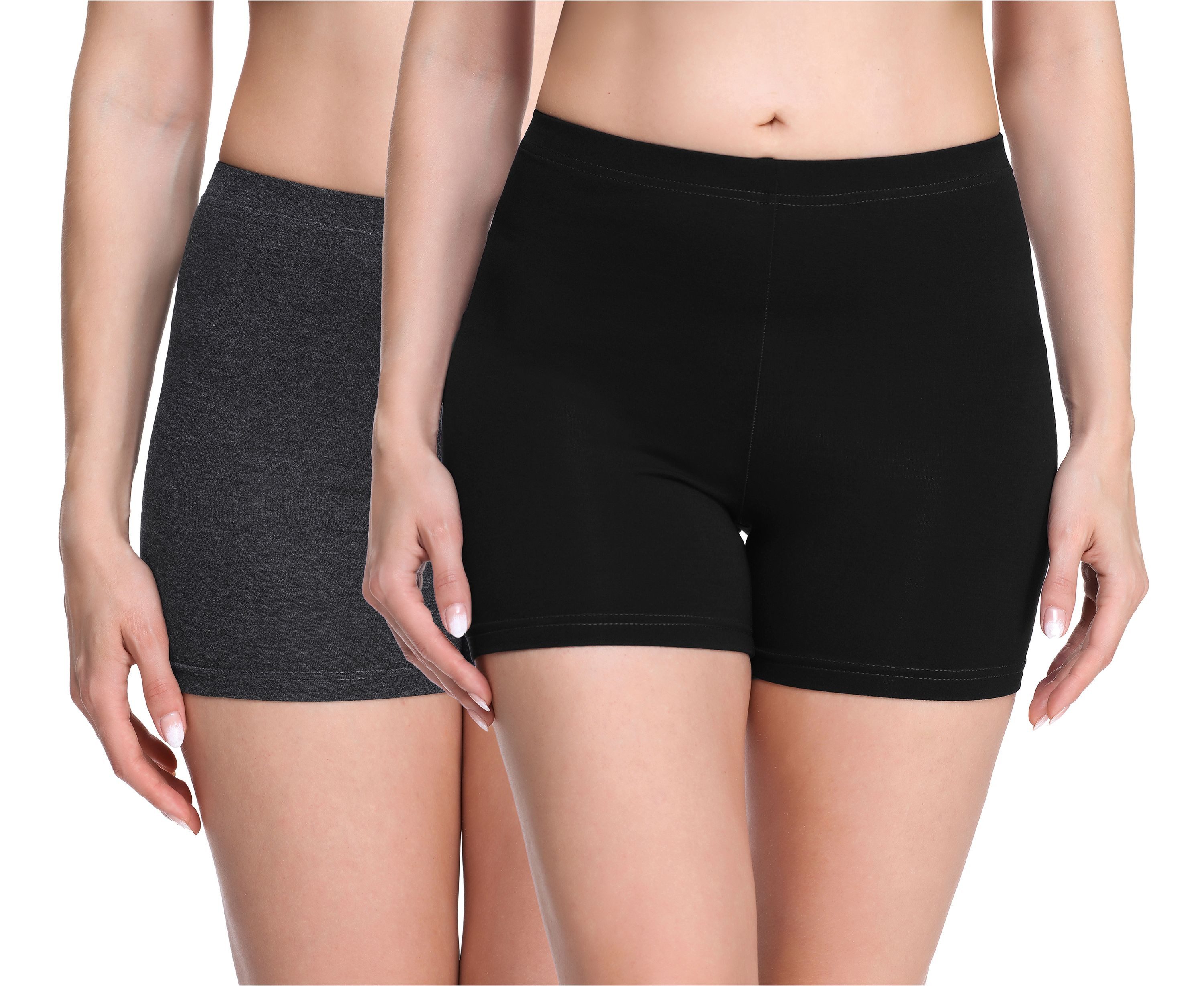 Leggings Damen Shorts Radlerhose Hotpants MS10-283