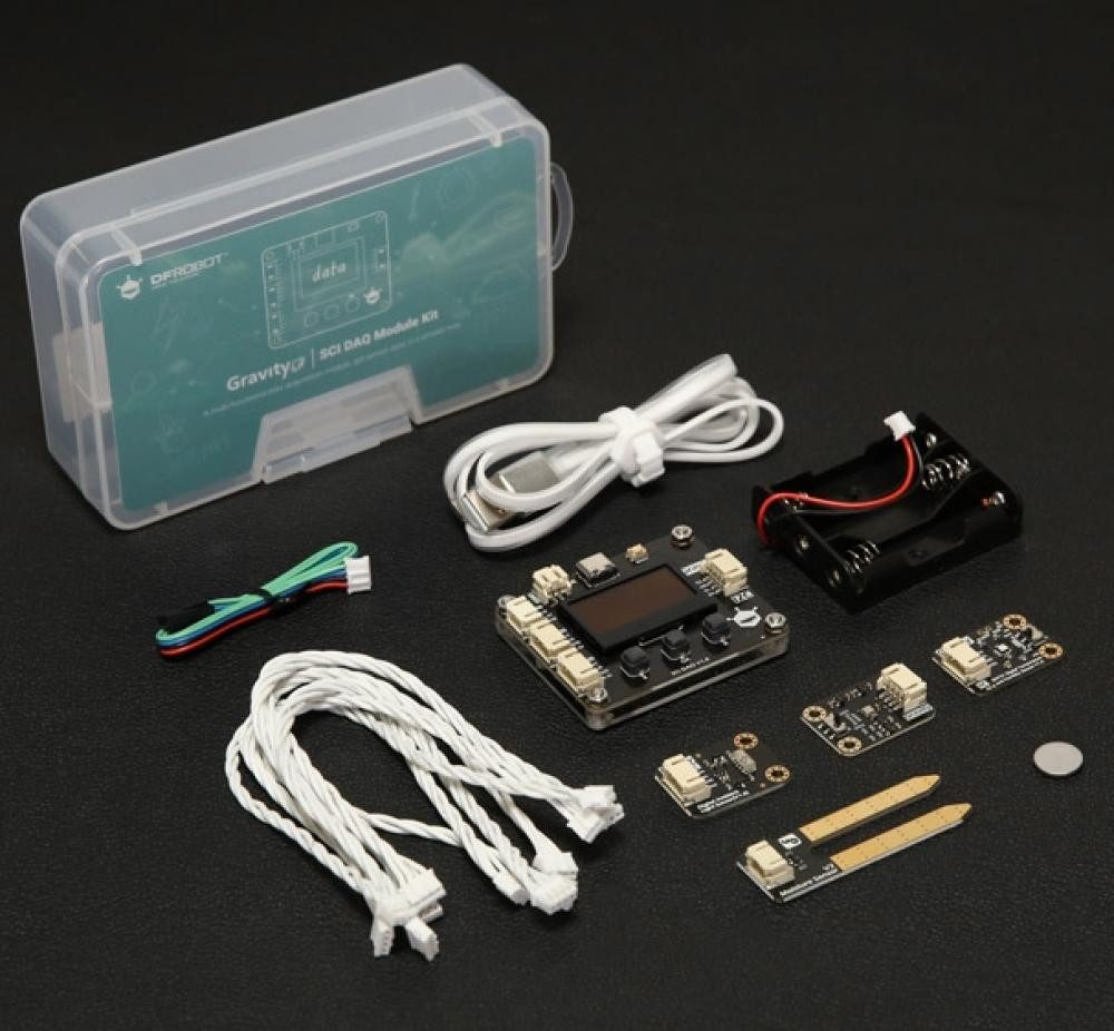 Raumthermometer DFRobot Gravity Science Datenakquisitions-Modul Kit, STEM-Education