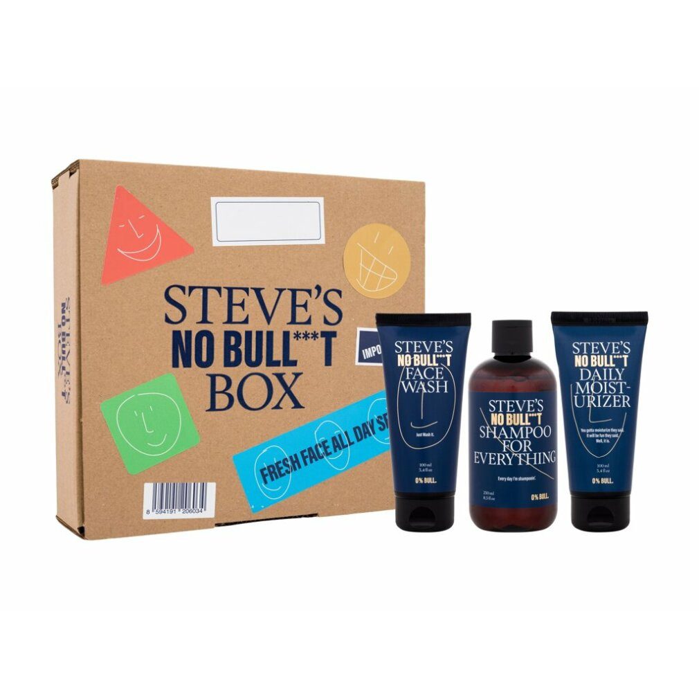 Steve´s Haarpflege-Set Haut and hair care gift set Fresh Face All Day Set